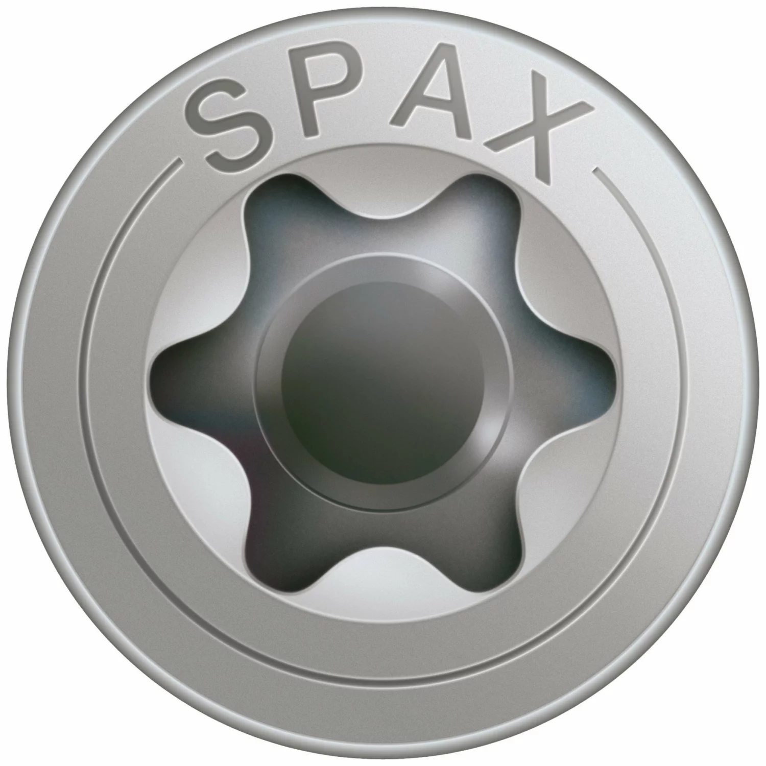 SPAX 1197000450453 - Vis en acier inoxydable, 4,5 x 45 mm, 200 pièces, Tête centrante, Tête fraisée, T-STAR plus T20, 4CUT, Acier inoxydable A2-image