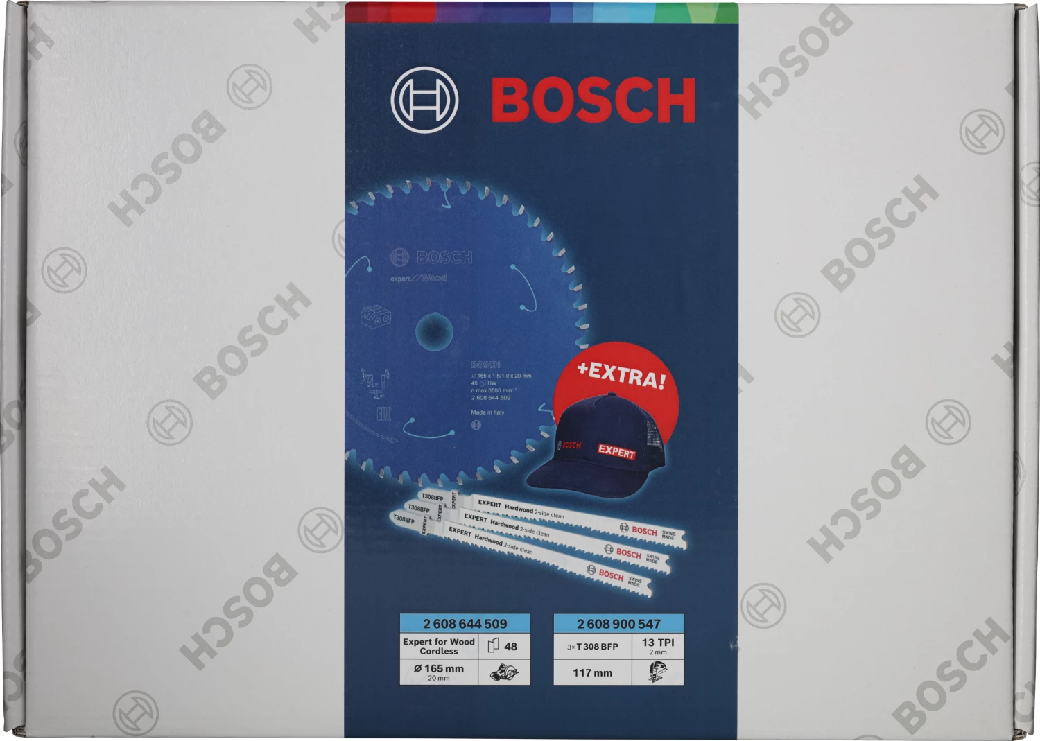 Bosch 061599765P Ensemble de travail du bois + capuchon-image