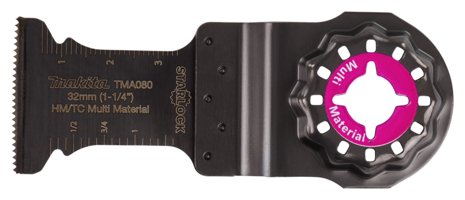 Makita B-69761 TMA080 Lame plongeante concrétion carbure Multi-Matériaux - 32 x 40 mm-image