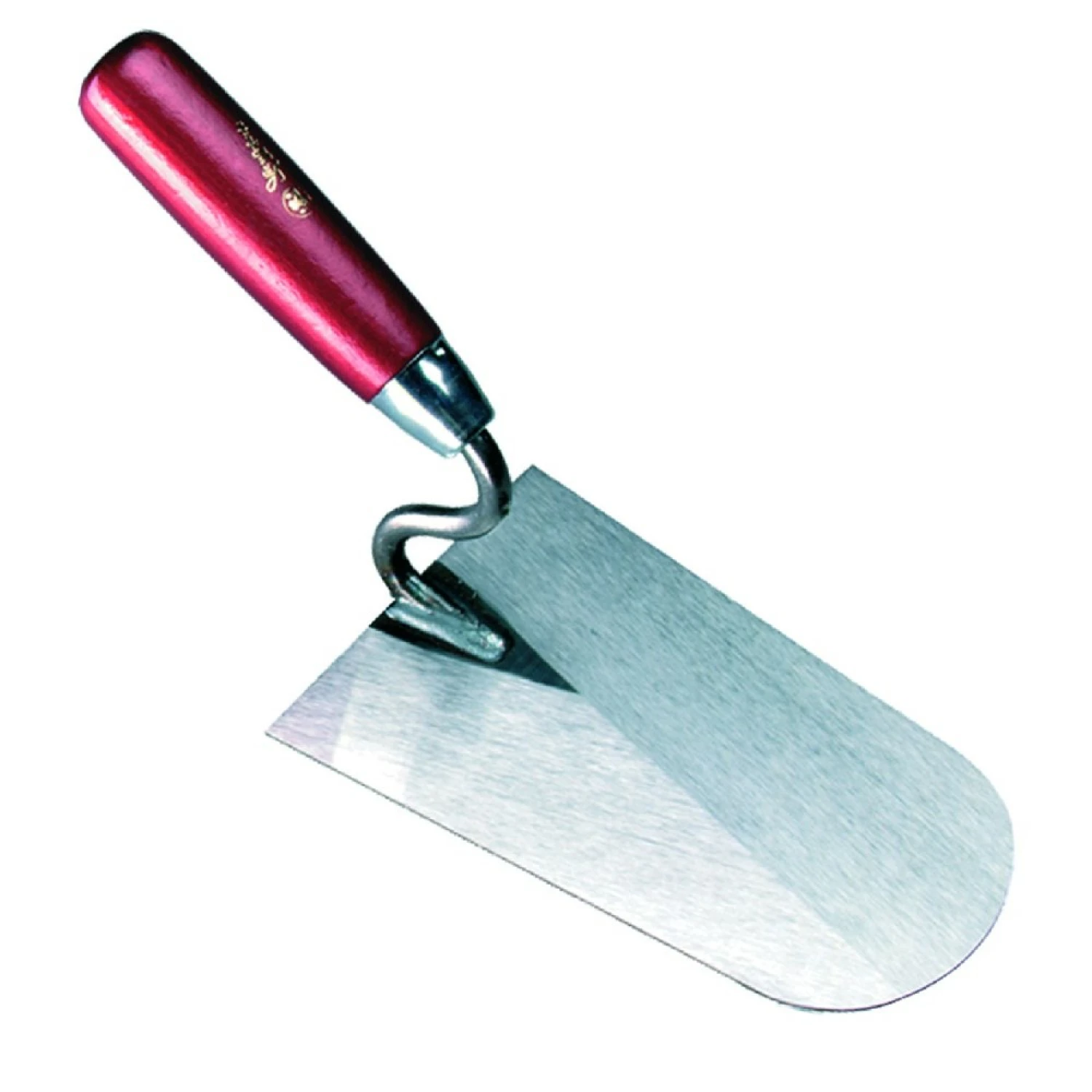 Het Melkmeisje 311180 Truelle de plâtrier - ronde - acier inoxydable - 180mm-image