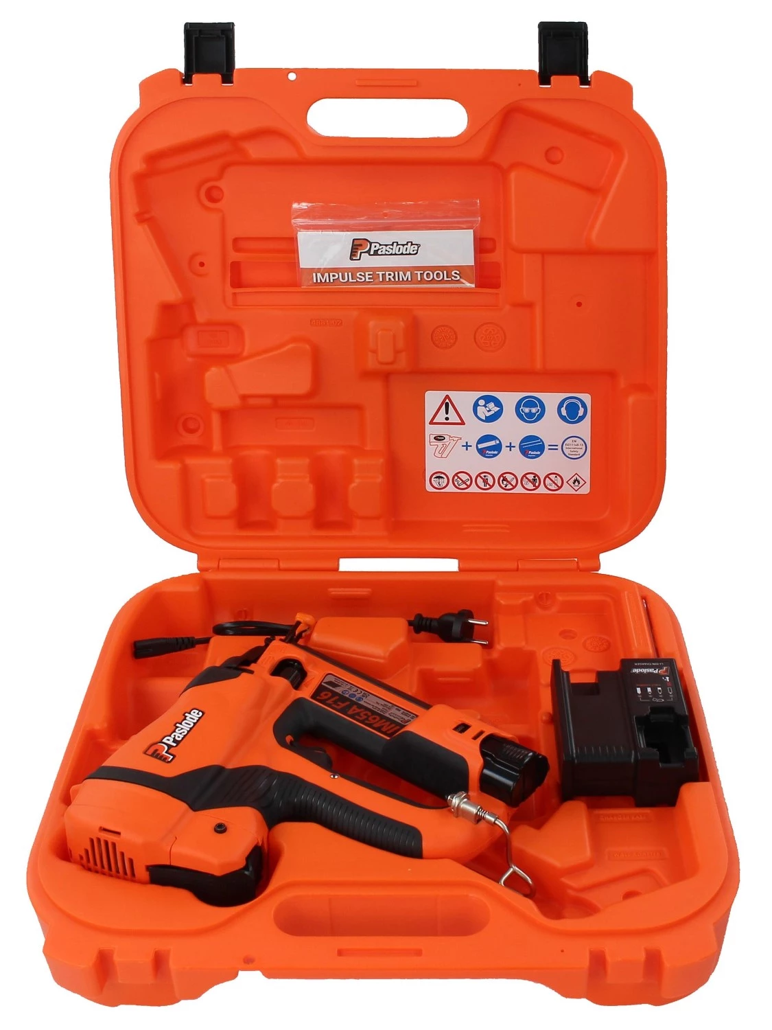 Paslode IM65A F16 Lithium Cloueuse à gaz dans un coffret - 32-63 mm-image