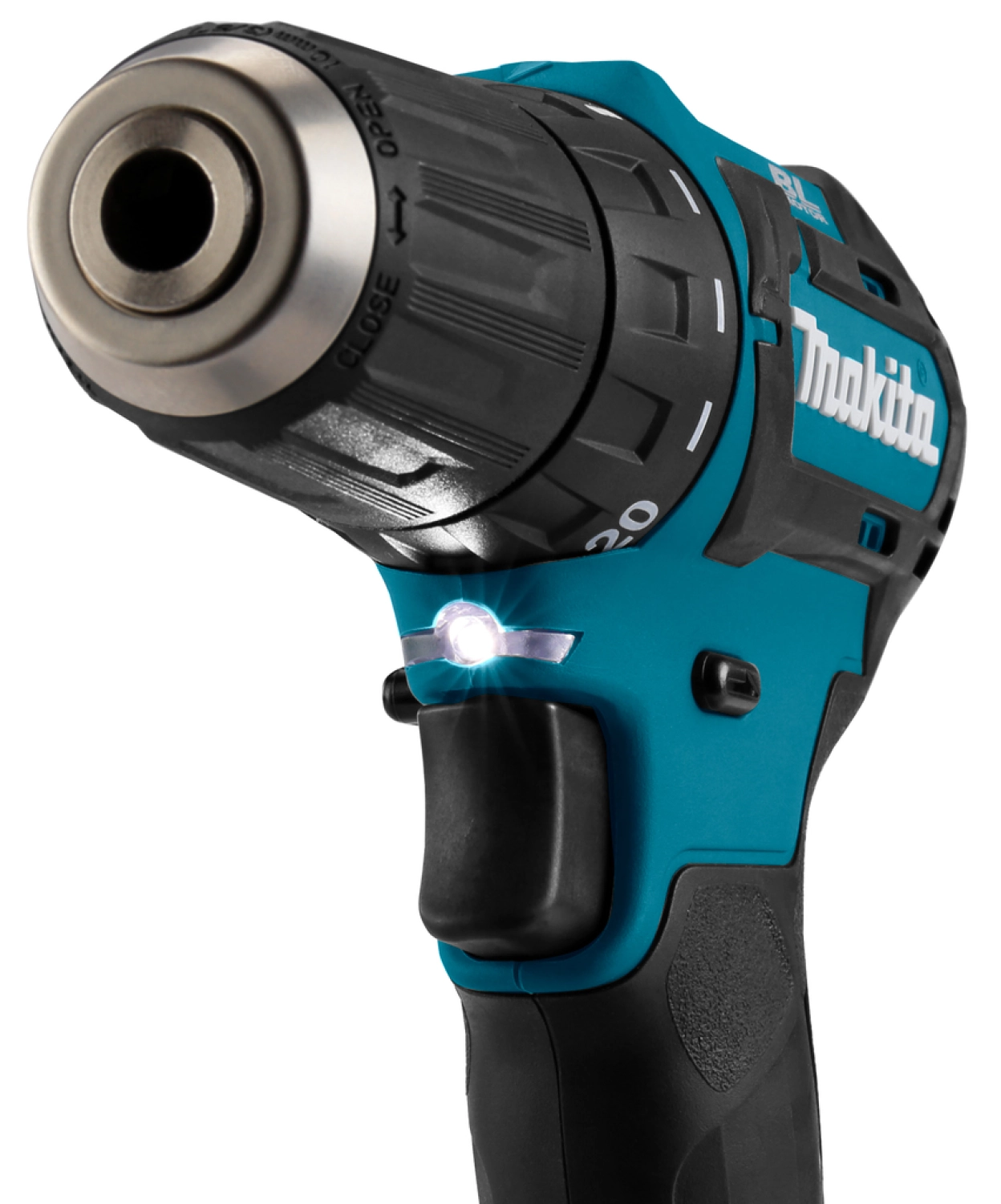 Perceuse visseuse sans-fil Makita DF332DSMJ - 10,8V Li-ion coulissante - 2 batteries 4,0 ah - MAKPAC - moteur bushless - 35 Nm-image