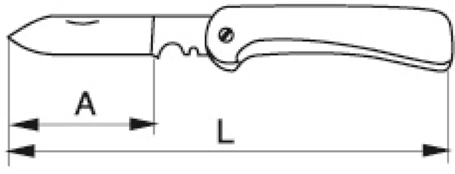 Bahco 1446 Universeelmes - 100mm-image