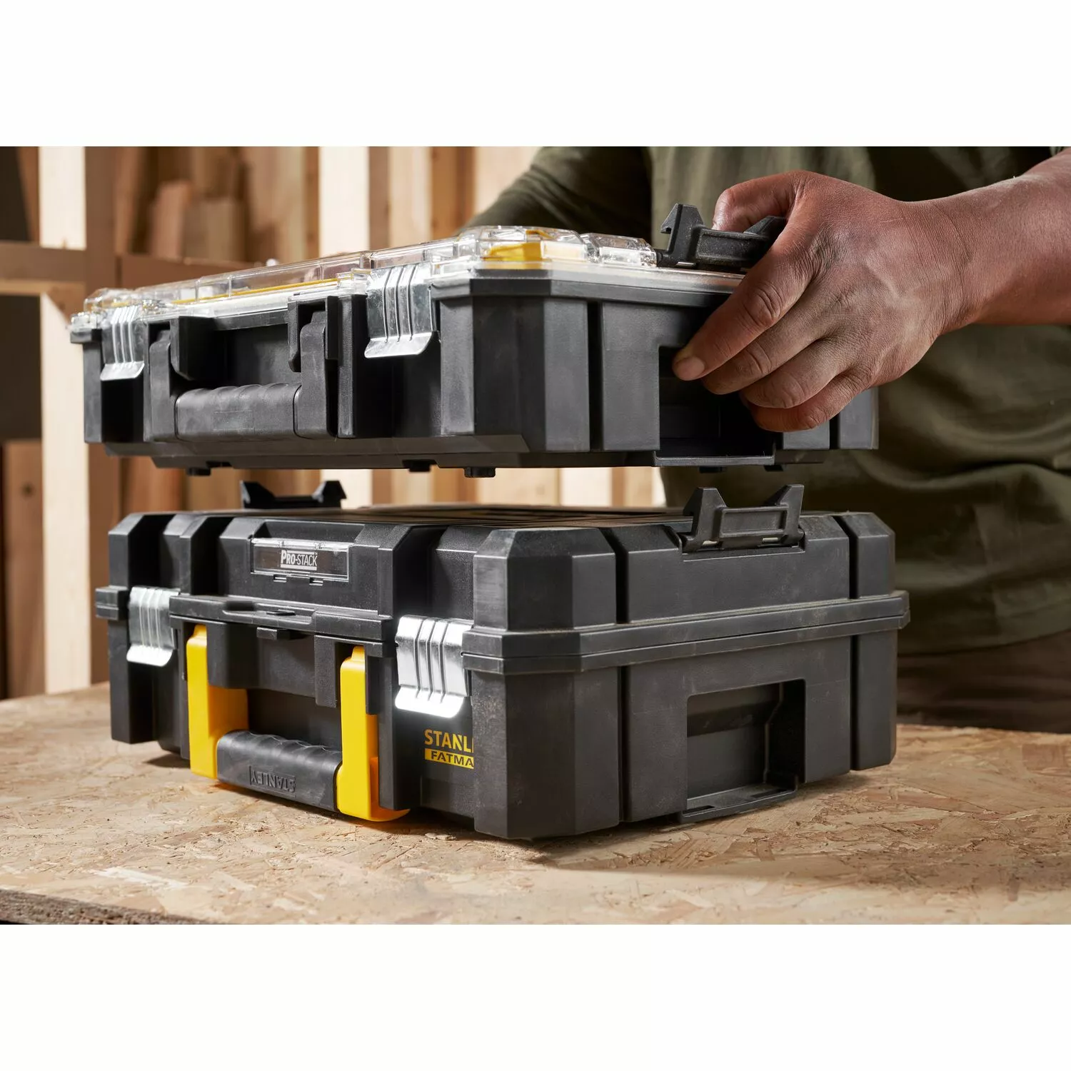 Stanley FMST82967-9 Organisateur PRO-STACK, pack double-image