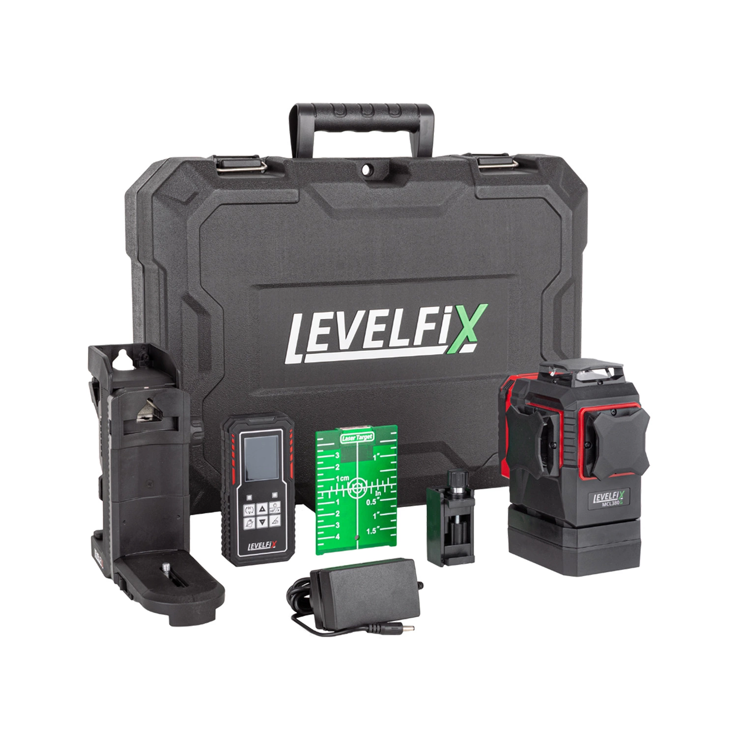 Levelfix MCL380G 360° Kruislijnlaser - 3 lijnen - groen - 40m - IP65-image
