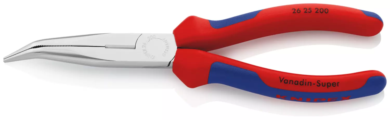 Knipex 26 25 200 - Pince demi-ronde avec tranchant (pince bec de cigogne)-image