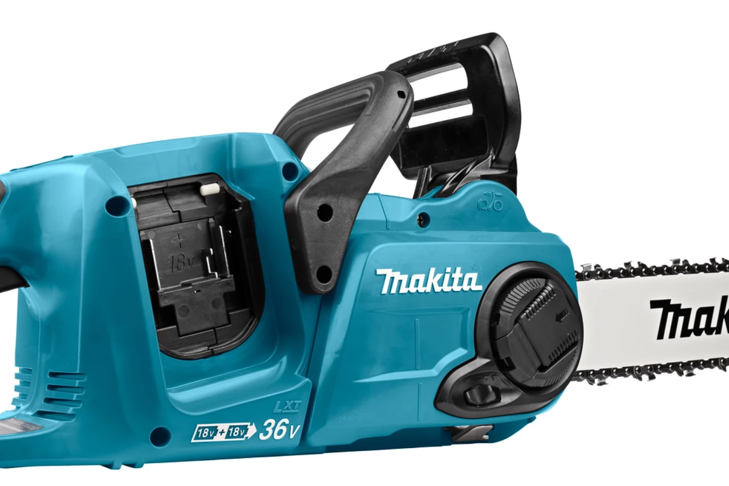 Makita DUC353PT2 LXT 2x18V Li-Ion accu kettingzaag set (2x 5.0Ah accu) - 35cm-image