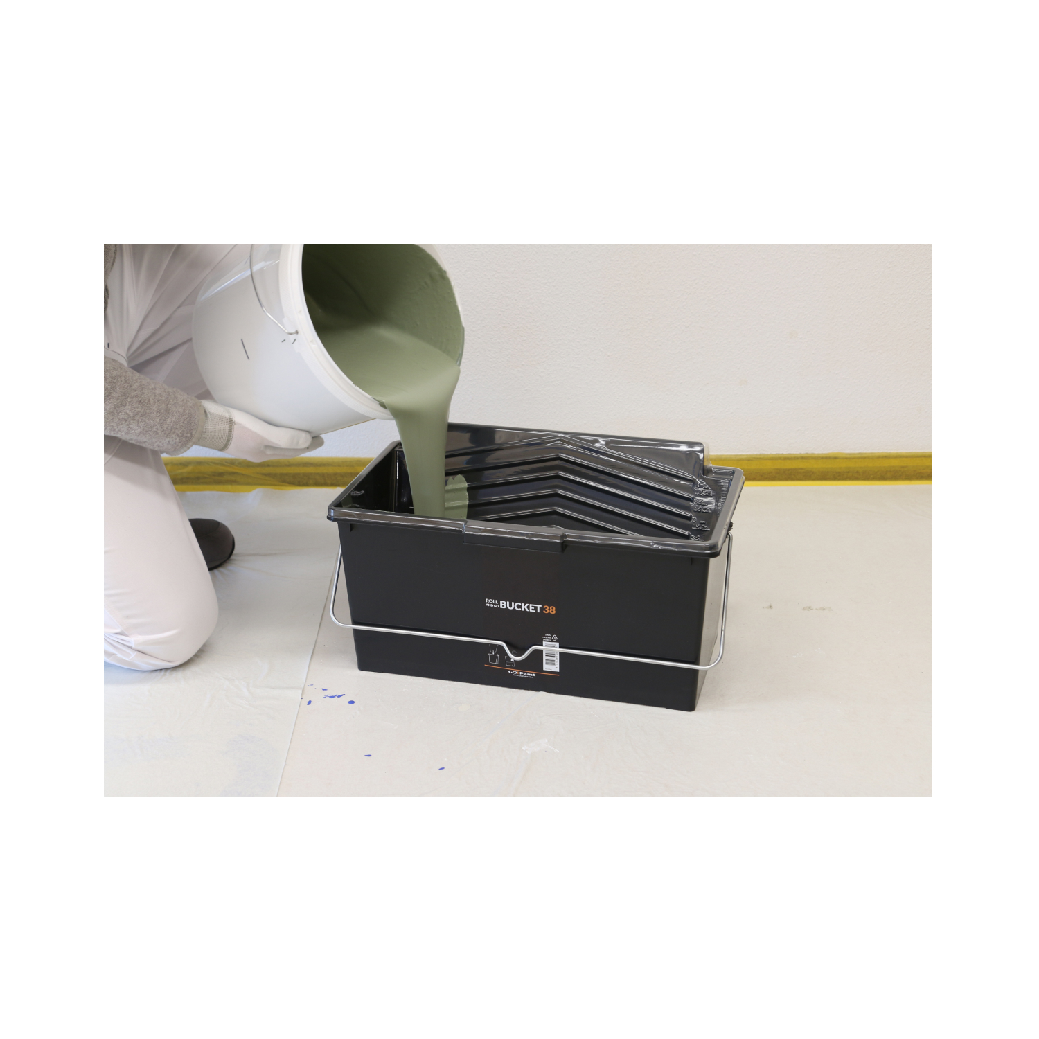 Go!Paint Roll And Go Seau - Rouleau 38 cm - 3 pièces-image