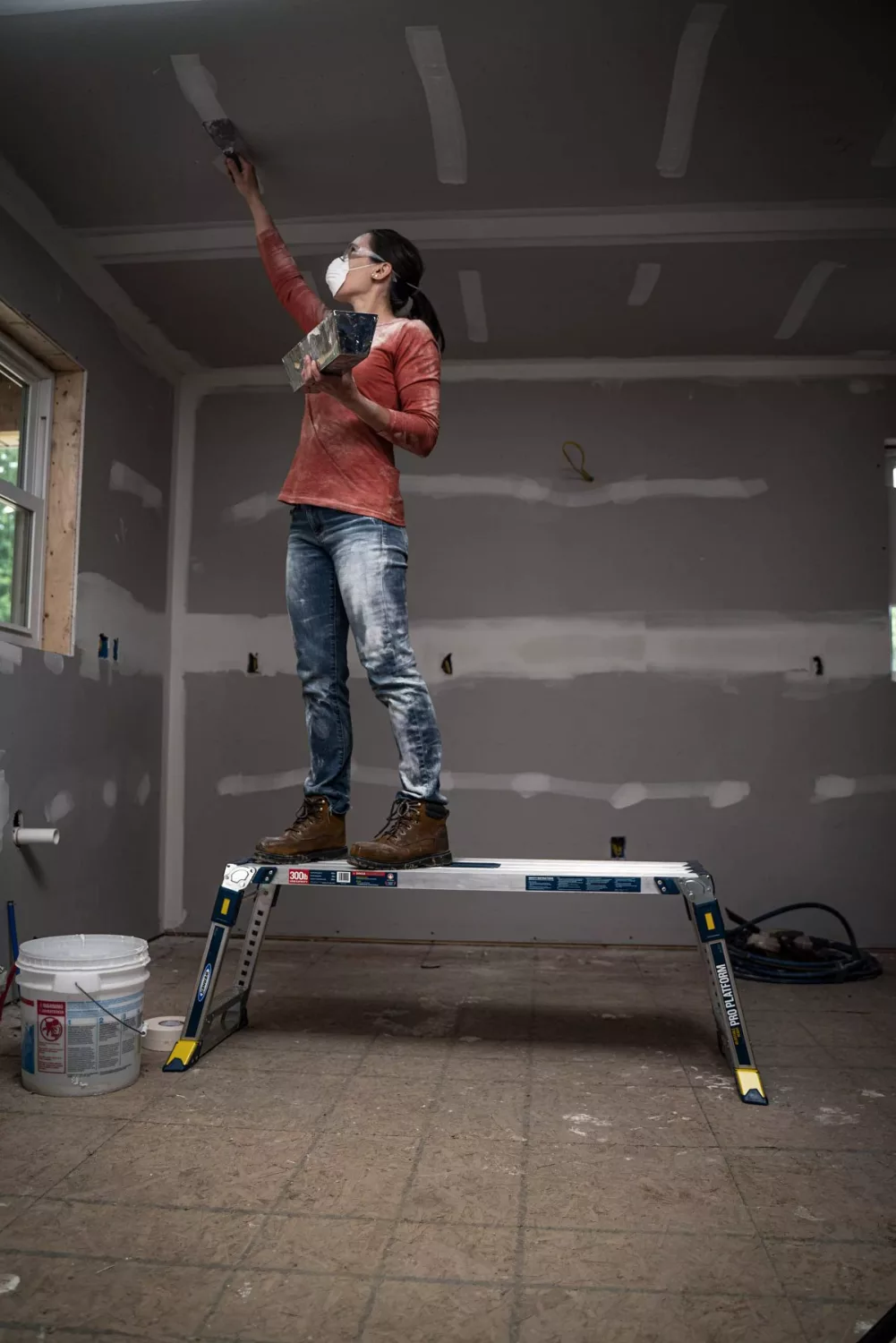 Little Jumbo 1299379023 Pro Platform AP2030 Telescopisch Werkbordes - 350 x 1160mm - tot 150kg-image