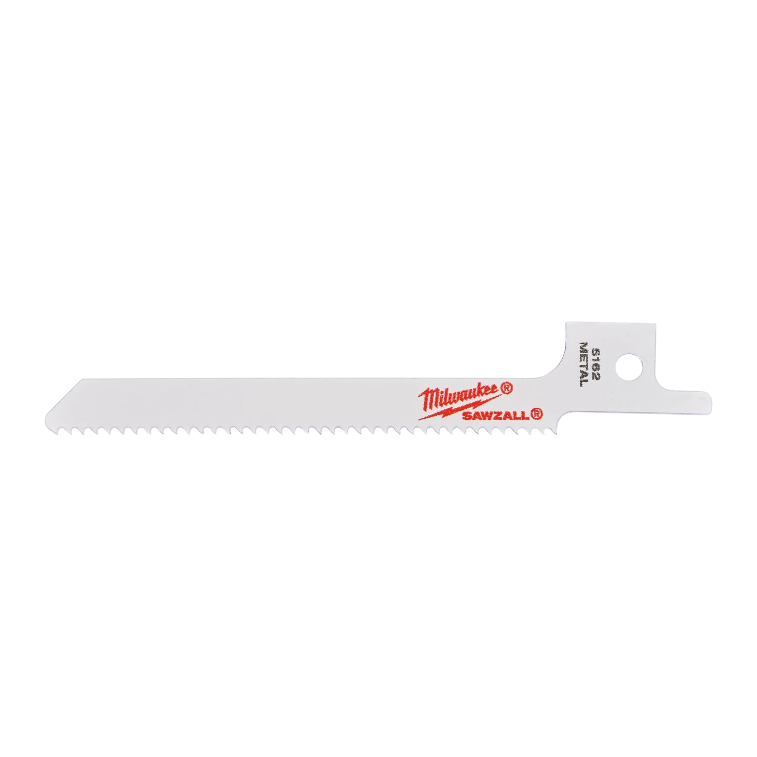 Milwaukee 48475162 Lame de scie alternative Sawzall, trait de scie fin - 90 x 14TPI - métal - 5 pcs.-image