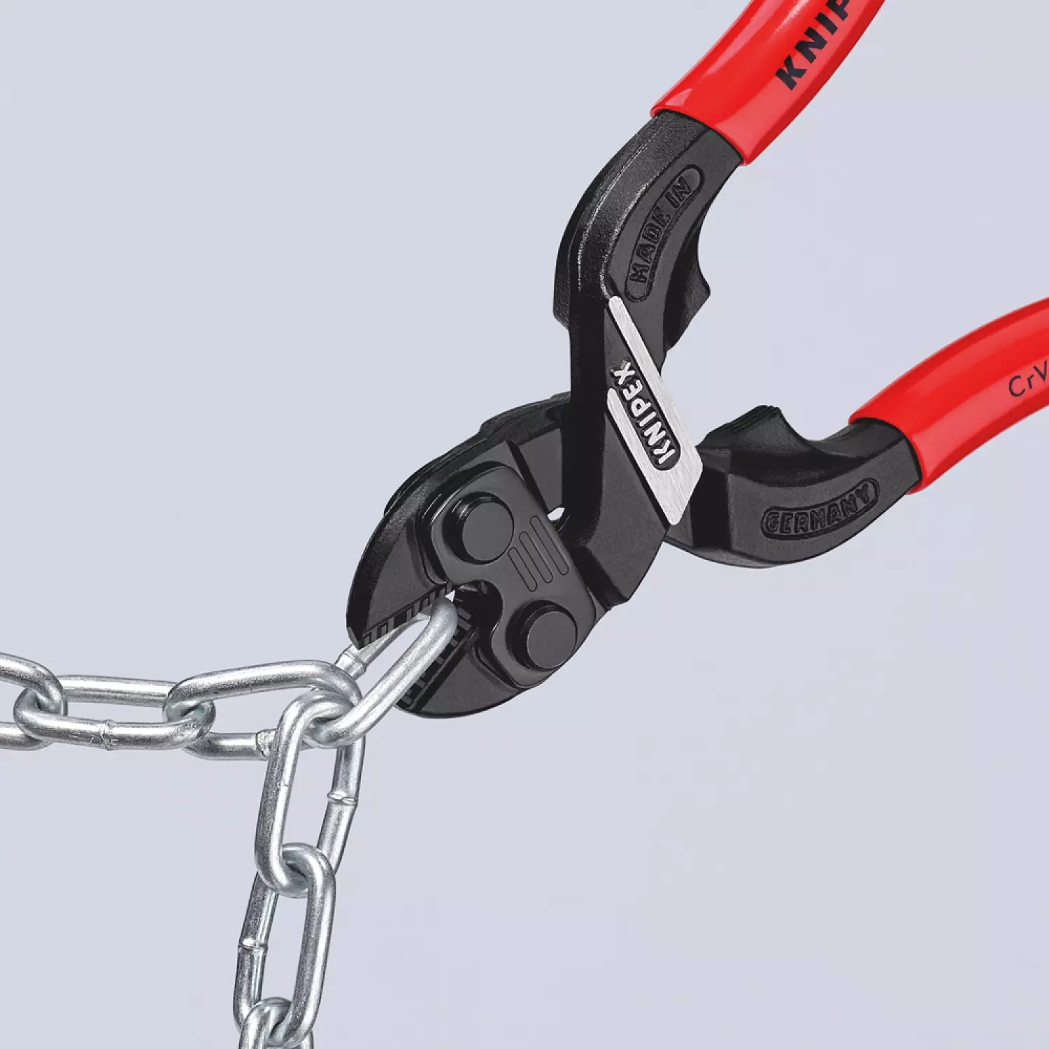 Knipex 71 31 160 CoBolt S Pinces coupantes compactes avec entaille de coupe - 160 mm-image