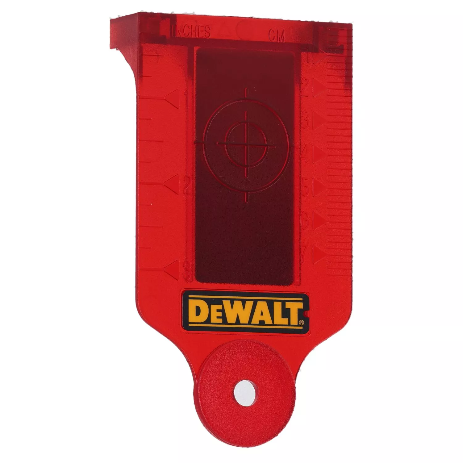 DeWALT DE0730-XJ Carte de visée laser pour lasers rouges - magnétique-image