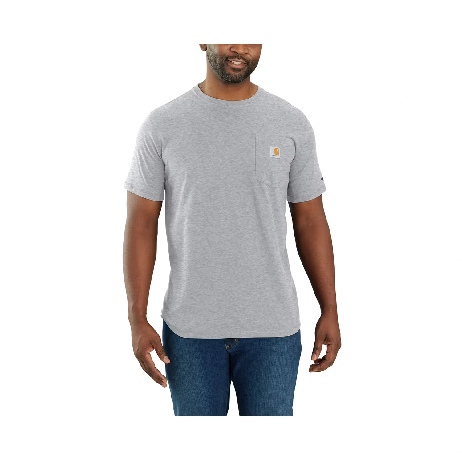 Carhartt Force Pocket T-Shirt Heather Gray - S