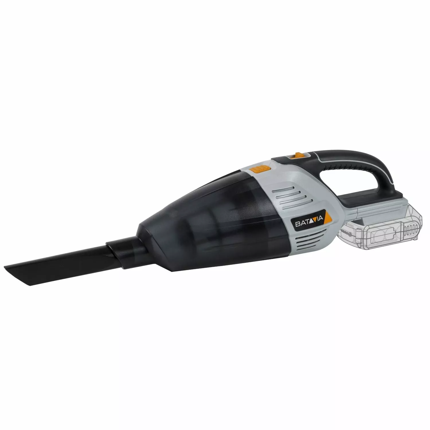 Batavia 7063395 18V Li-Ion sans fil de dépoussiéreur sans fil incl. 3 accessoires-image