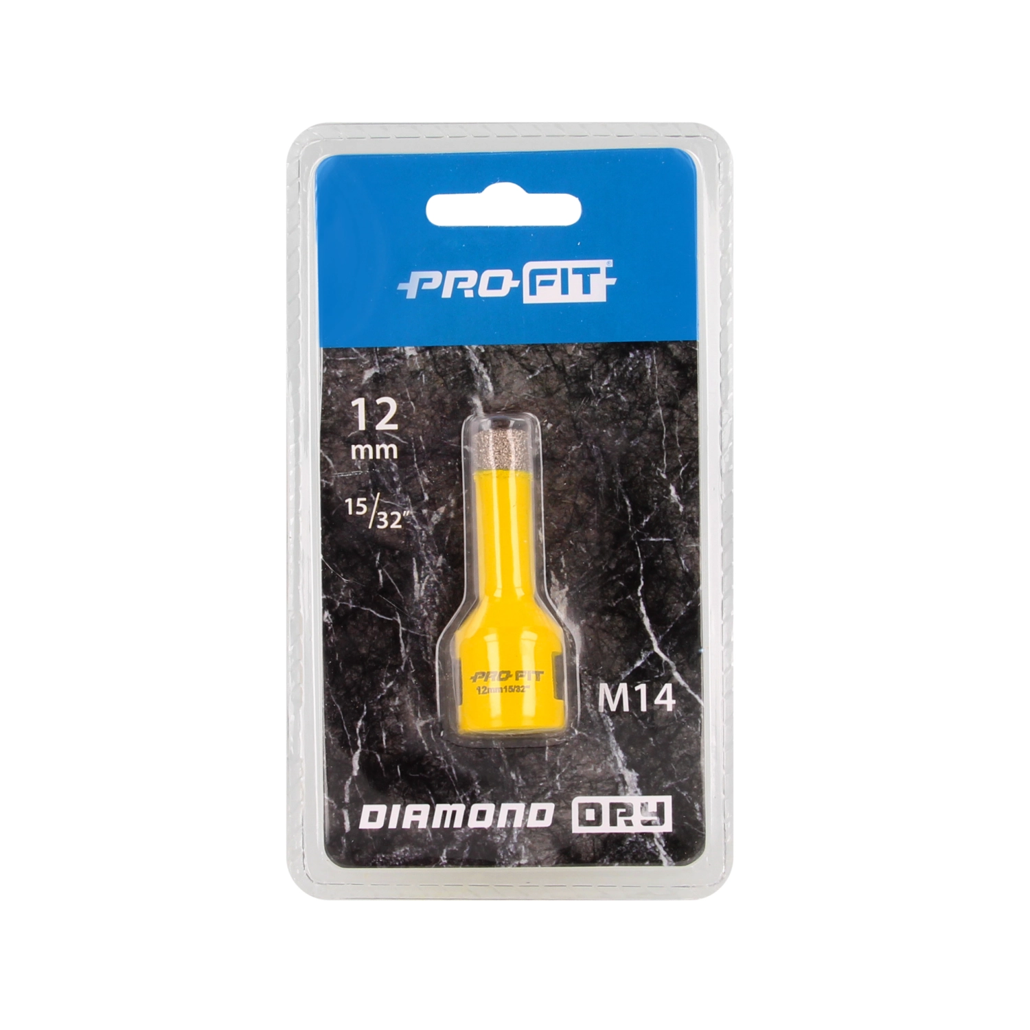 ProFit 9038012 Foret diamanté avec raccord M14, diamètre 12 mm-image