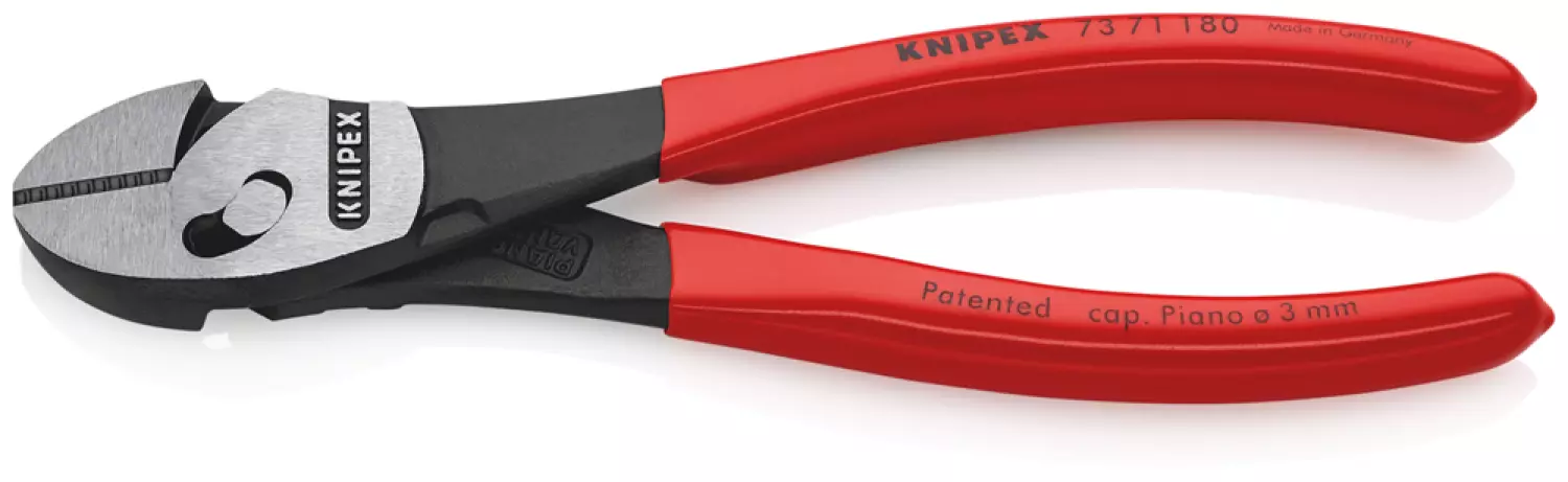 Knipex 7371180 TwinForce Kracht Zijsnijtang - 180mm-image