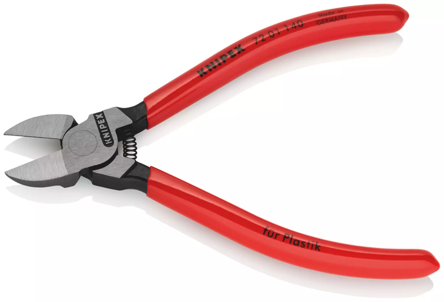 Knipex 7201140 Pince coupante latérale pour plastique - 140mm-image