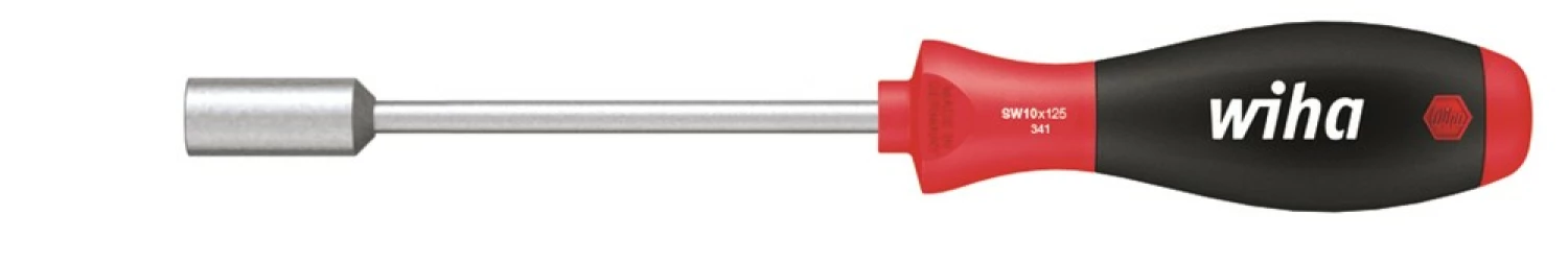 Wiha 341 SoftFinish Dopschroevendraaier - Zeskant - 4 x 125mm