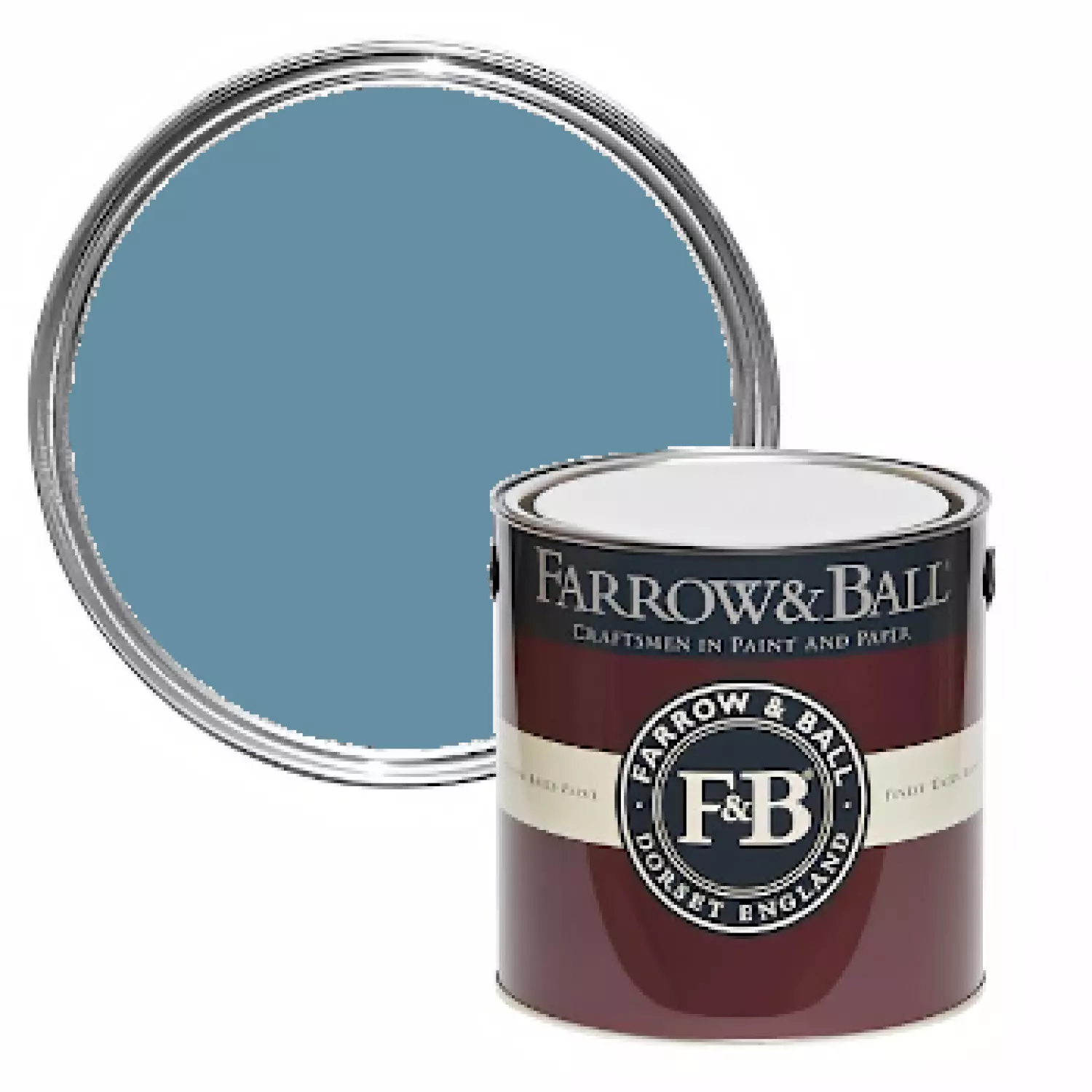 Farrow & Ball Estate Eggshell Yard Blue No. G12 - 5L-image