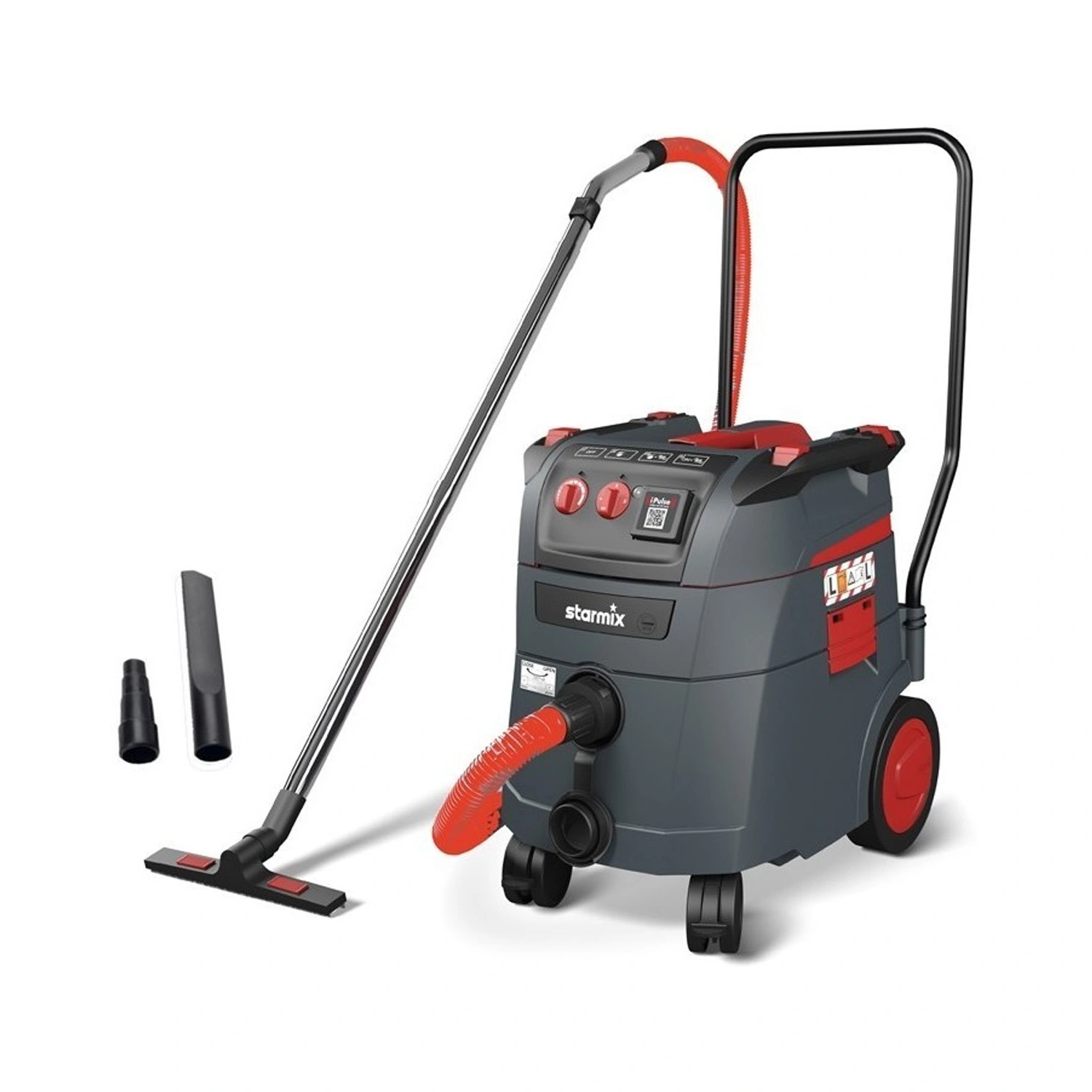 Starmix iPulse L-1635 Premium Plus Aspirateur de chantier avec poignée - 1600 W - Classe M - 35 L