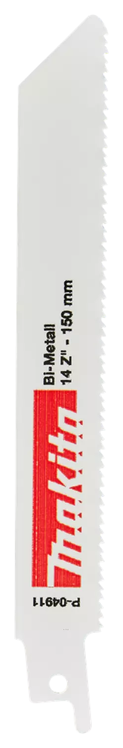 Makita P-04911 Reciprozaagblad - 150 x 1,8mm - RVS/Metaal (5st)-image