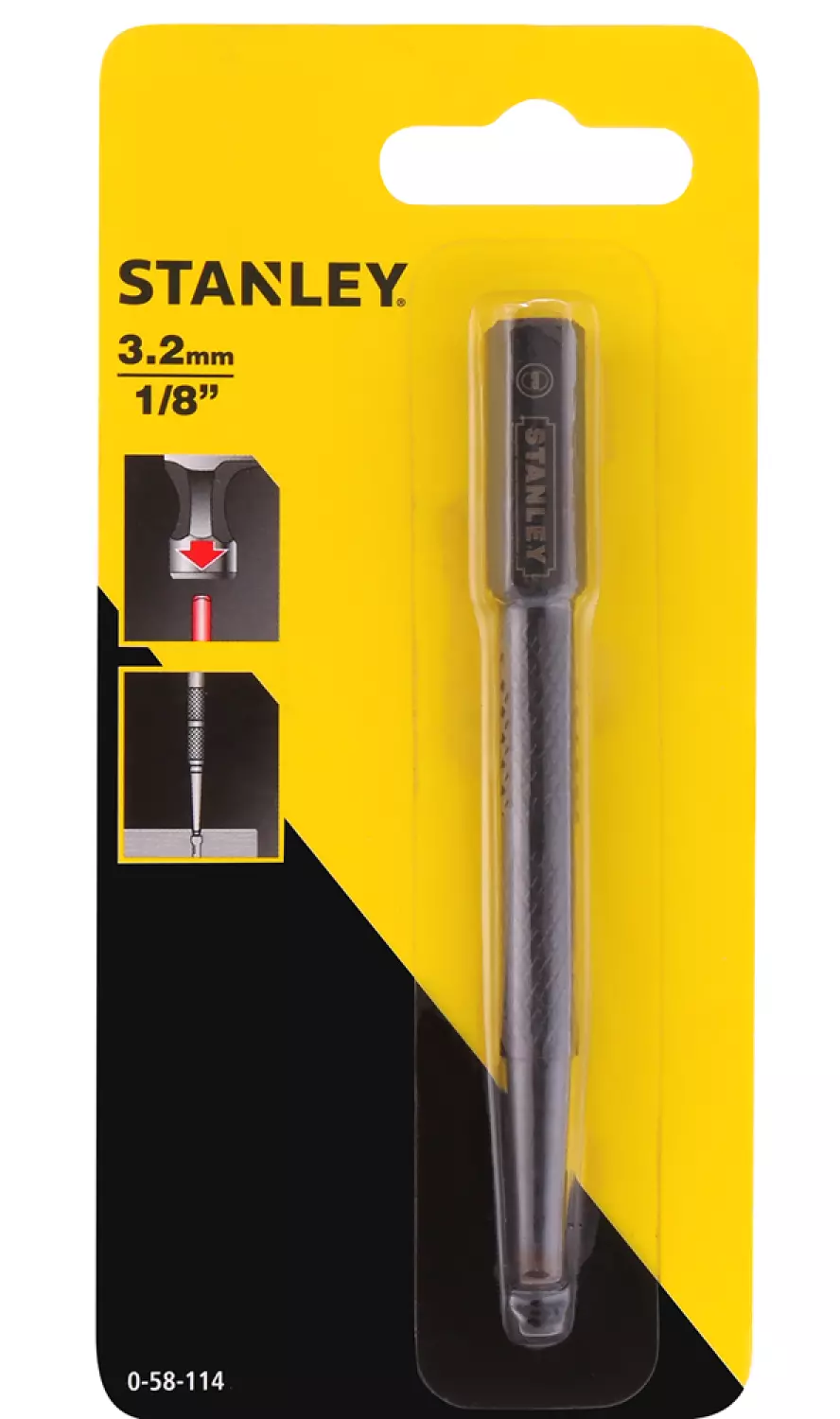 Stanley 0-58-114 Drevel - 3,2 x 101mm-image