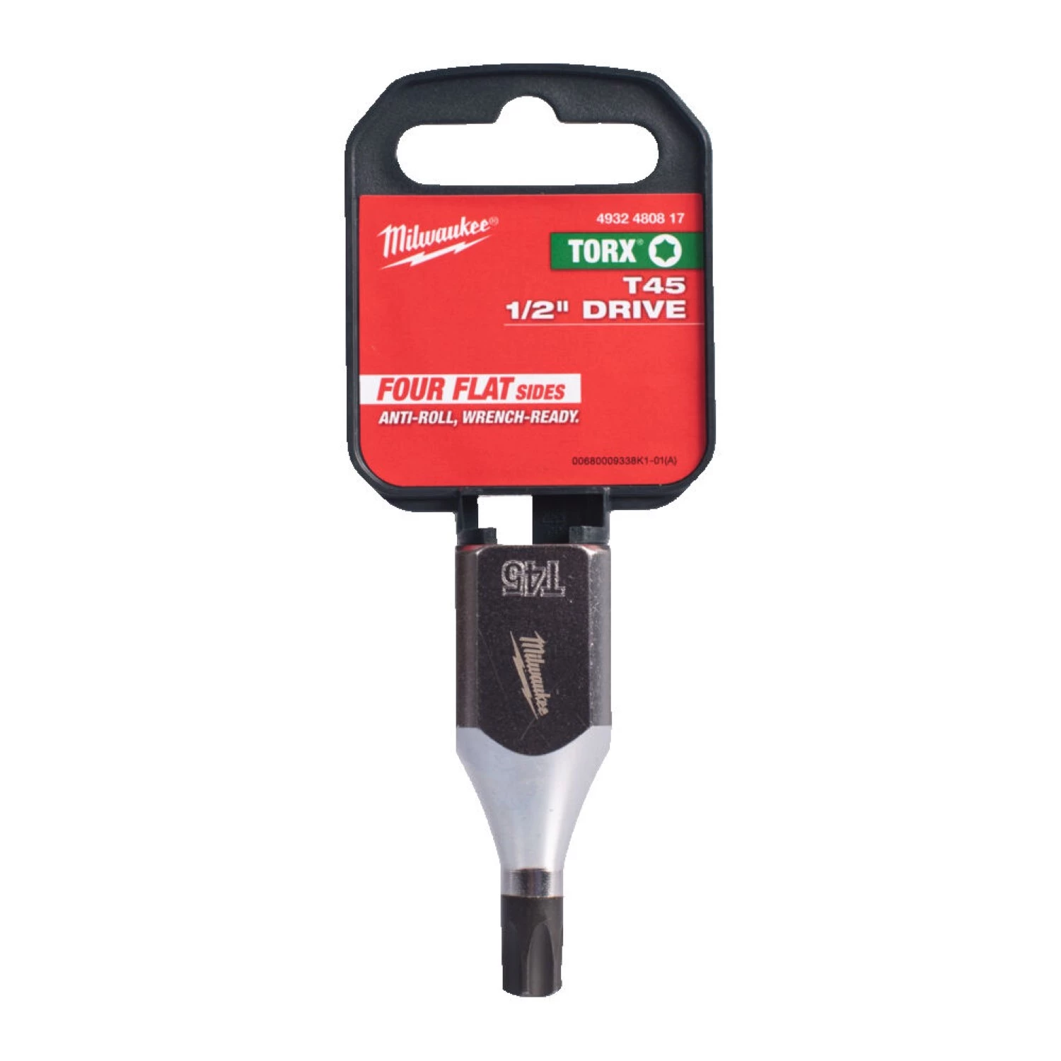 Milwaukee 4932480817 Dop - 1/2" FOUR FLAT™ - Torx 45-image