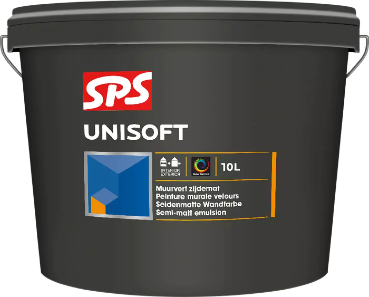 SPS Unisoft Muurverf - op kleur gemengd - 4L-image