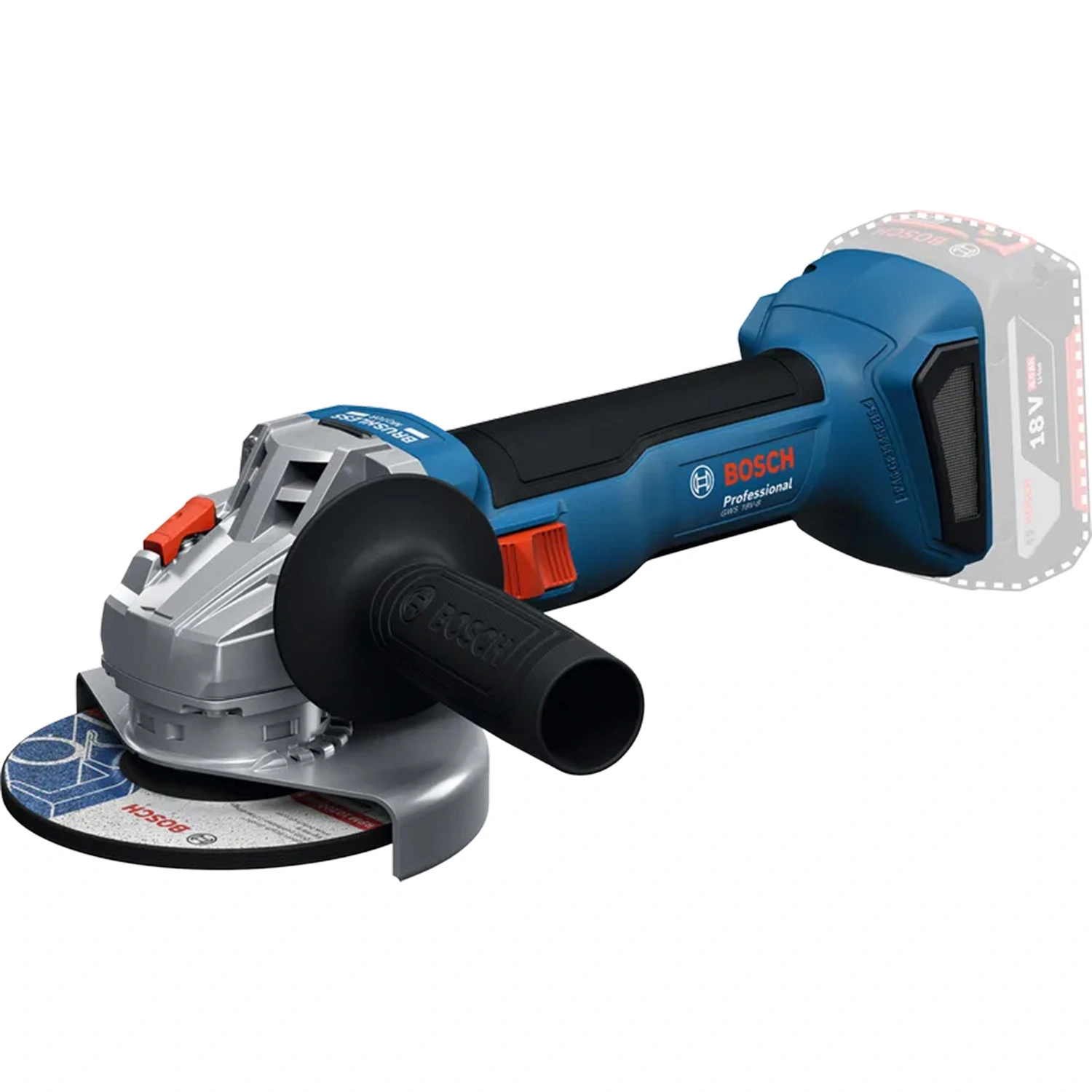 Bosch GBH 18V-22 18V Batterie SDS-plus Perforateur combiné & Bosch GWS 18V-8 18V Li-Ion batterie meuleuse d'angle