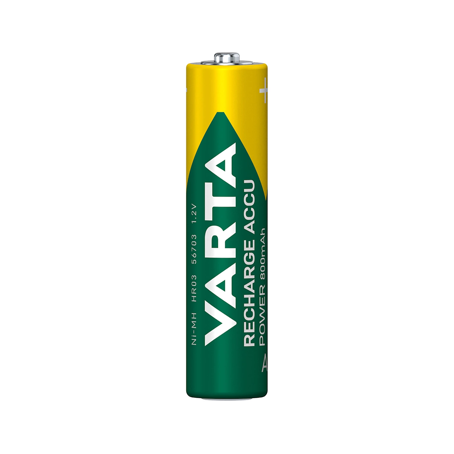 Varta Piles rechargeables AAA – 1000 mAh NiMH – 4 pièces-image