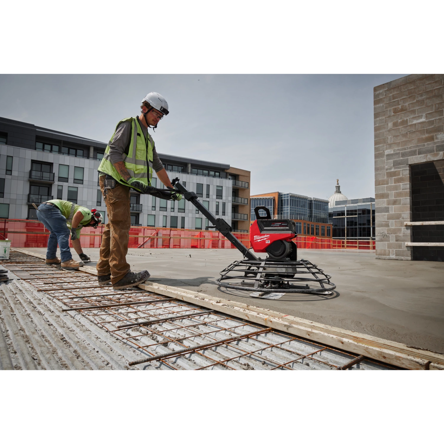 Milwaukee MXF WBT90-0 MX Fuel machine à talocher sans fils - 900mm-image