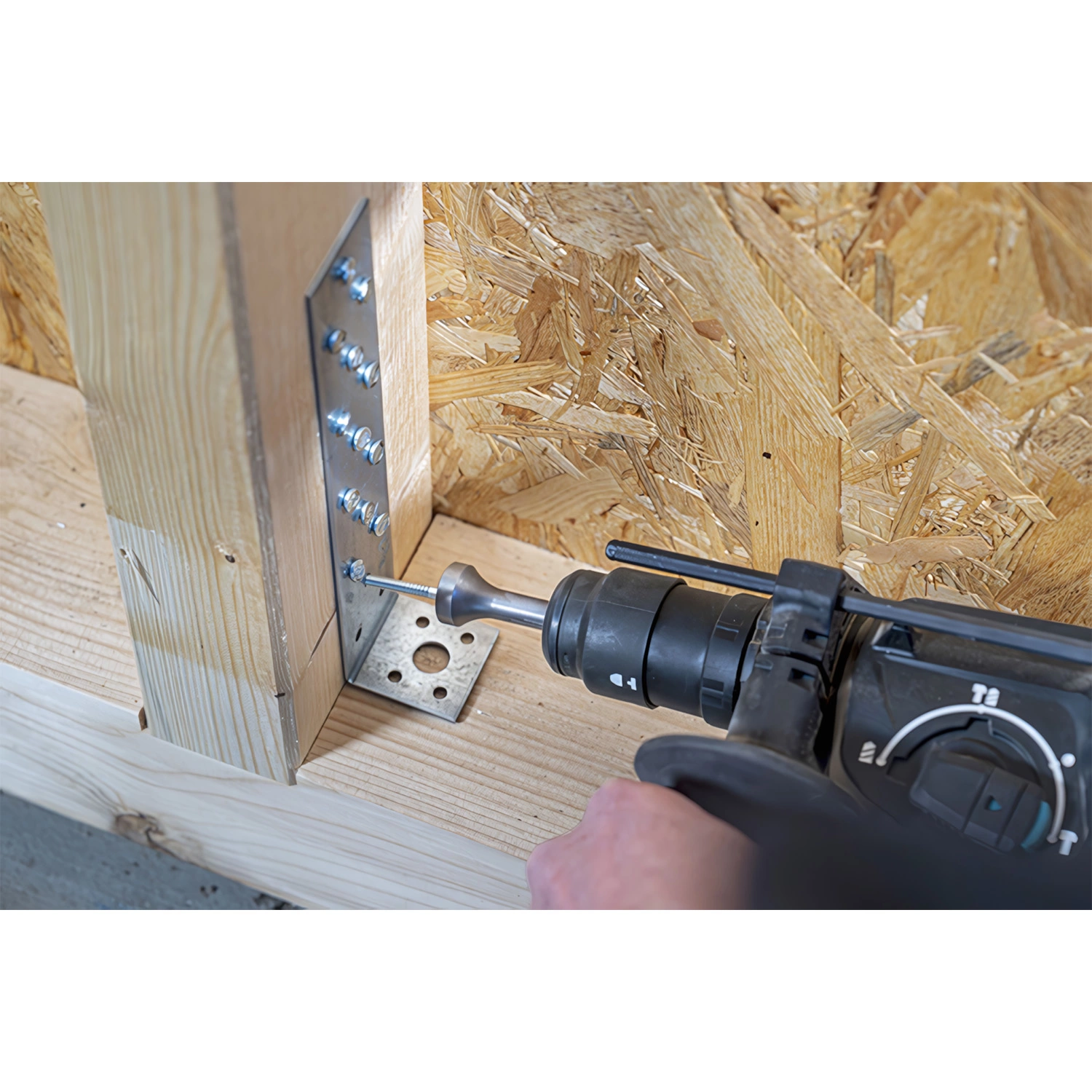 Wolfcraft 4064000 Inslagtool voor ankers en slagpluggen SDS-plus-image