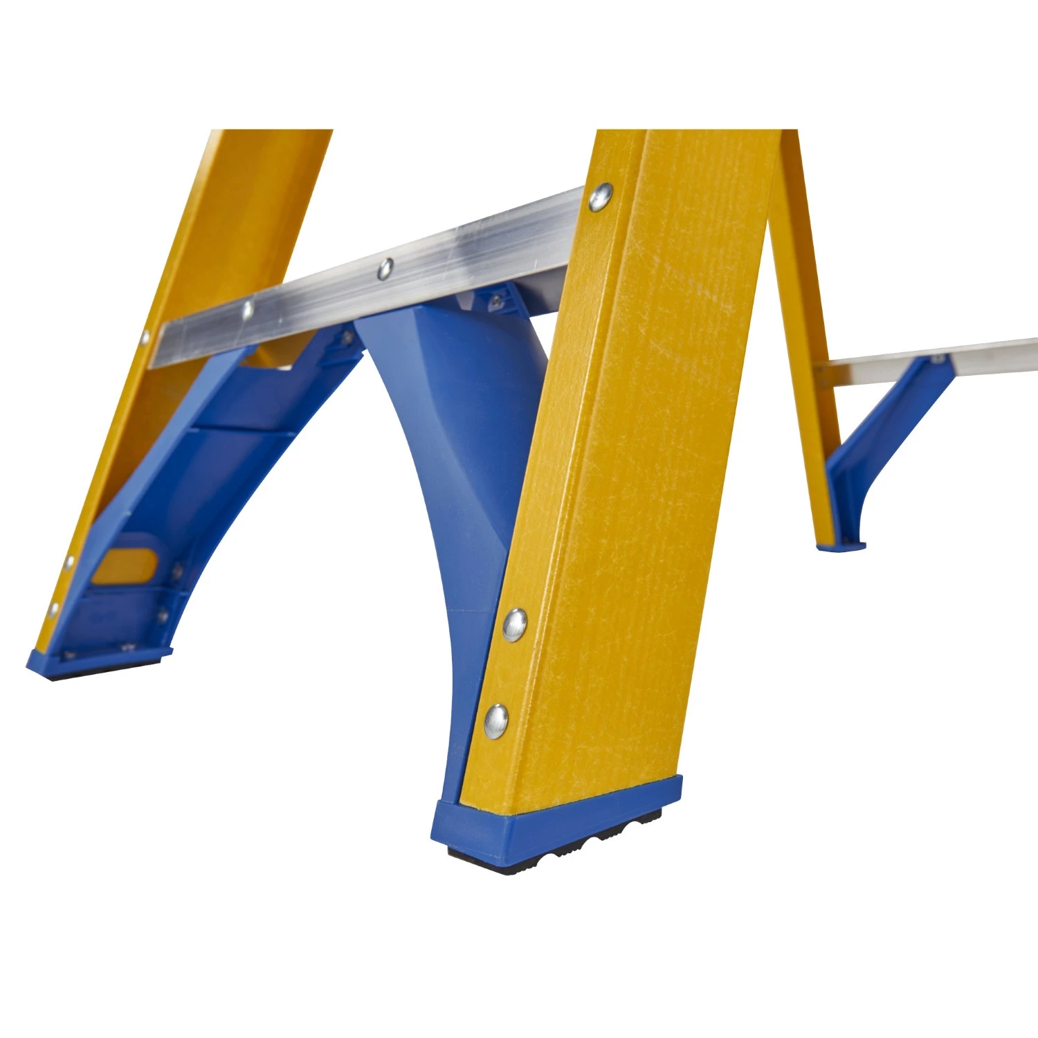 Little Jumbo 1277170518 Werner Escabeau Plateforme - Simple - Fibre de verre - 1 x 5 marches - max. hauteur de travail 2,97m