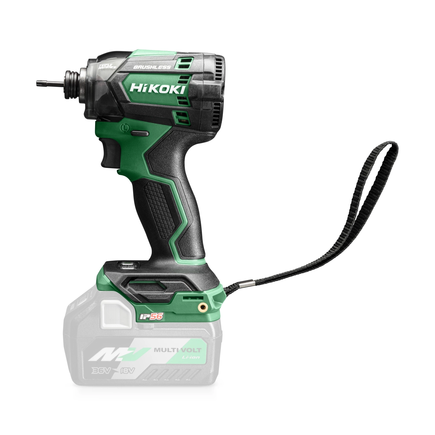 HiKOKI WH18DCW4Z Visseuse à percussion Machine seul 18V 210Nm 1/4"-image