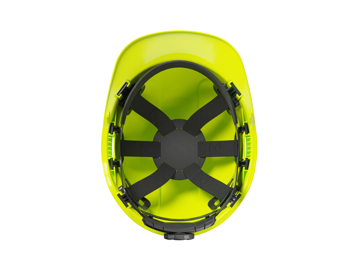 Hellberg 6 Points Factor ABS Casque de Sécurité - Néon Jaune-image