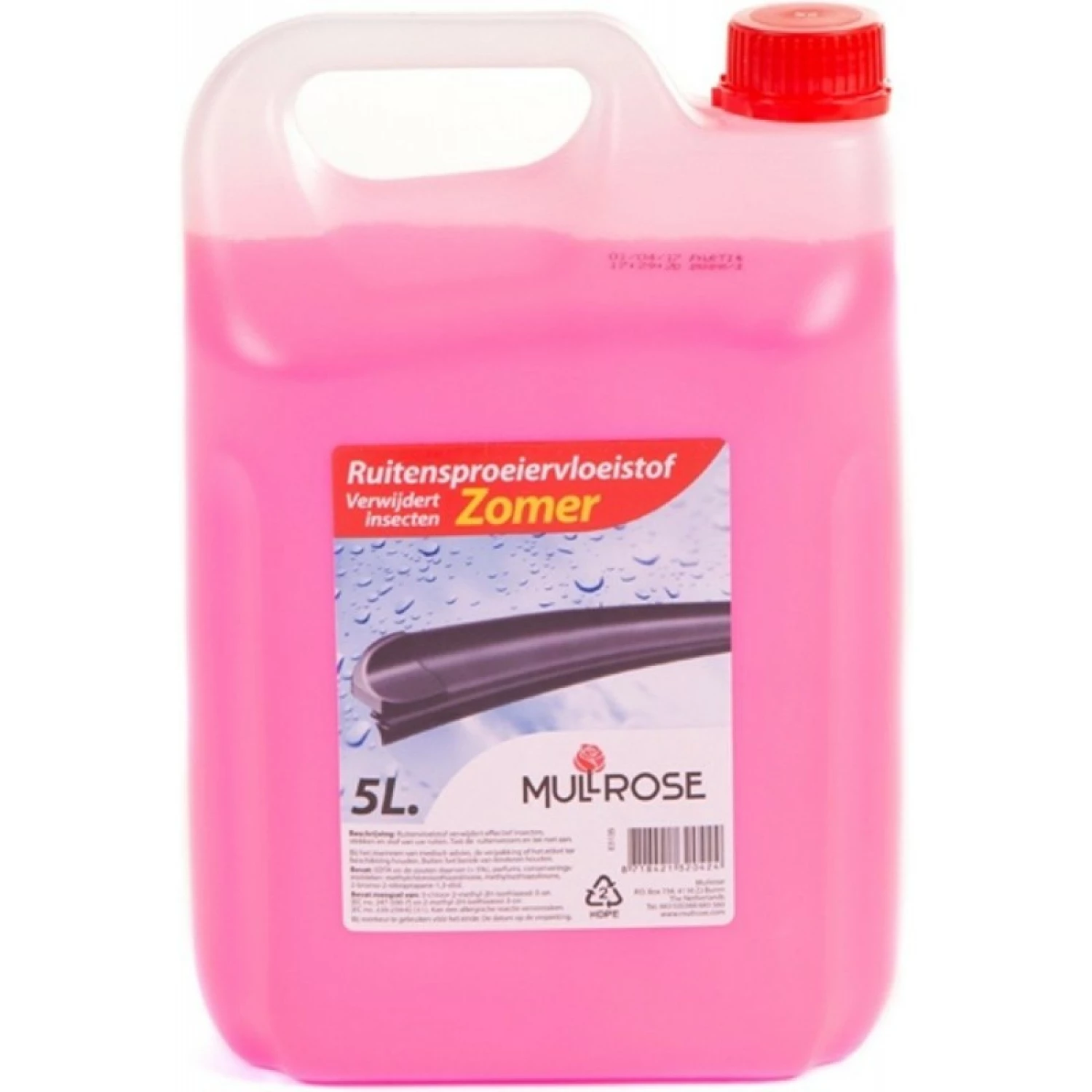 Mullrose 100583 Ruitenvloeistof - Zomer - 5L-image