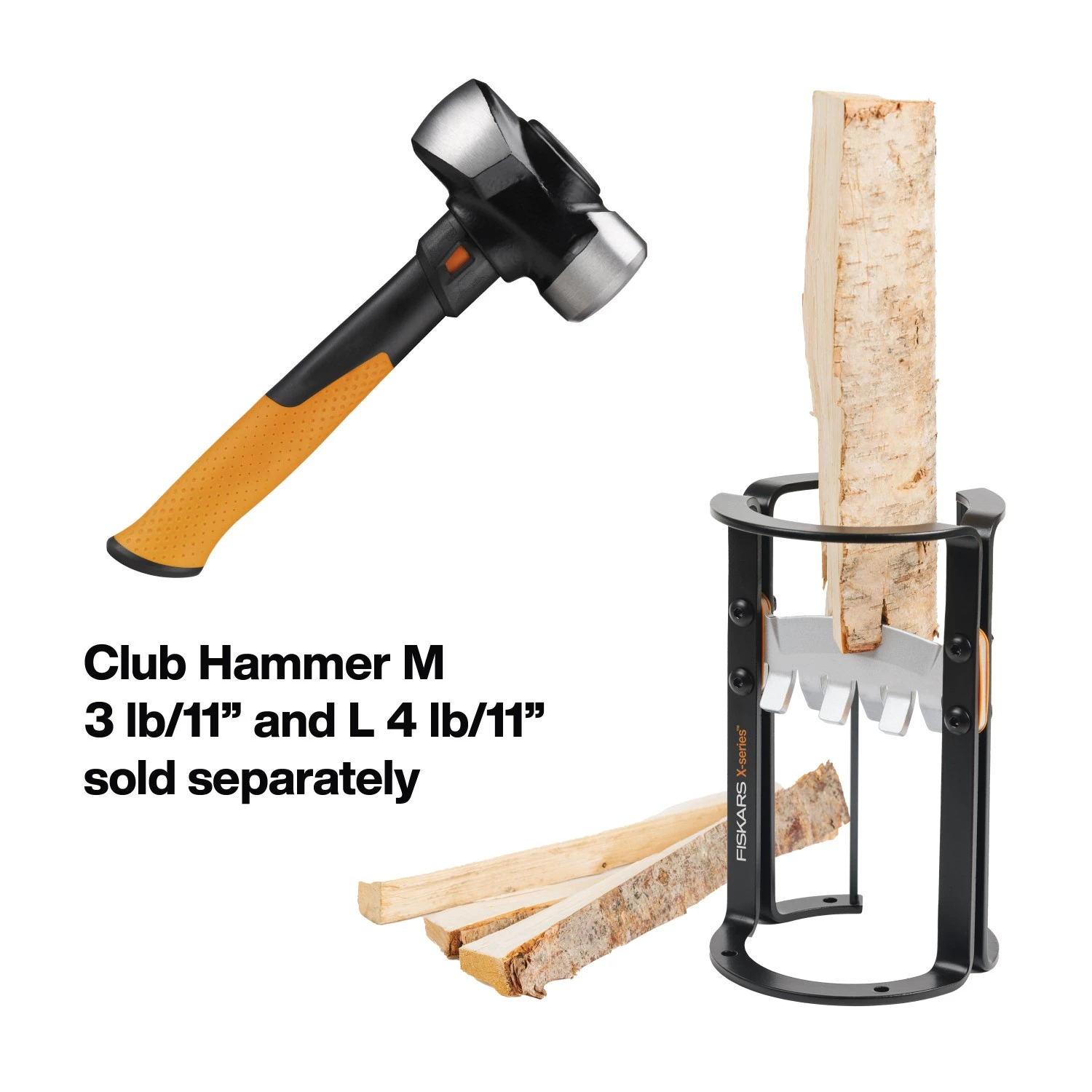 Fiskars 1079157 X-serie Houtklover - S-image