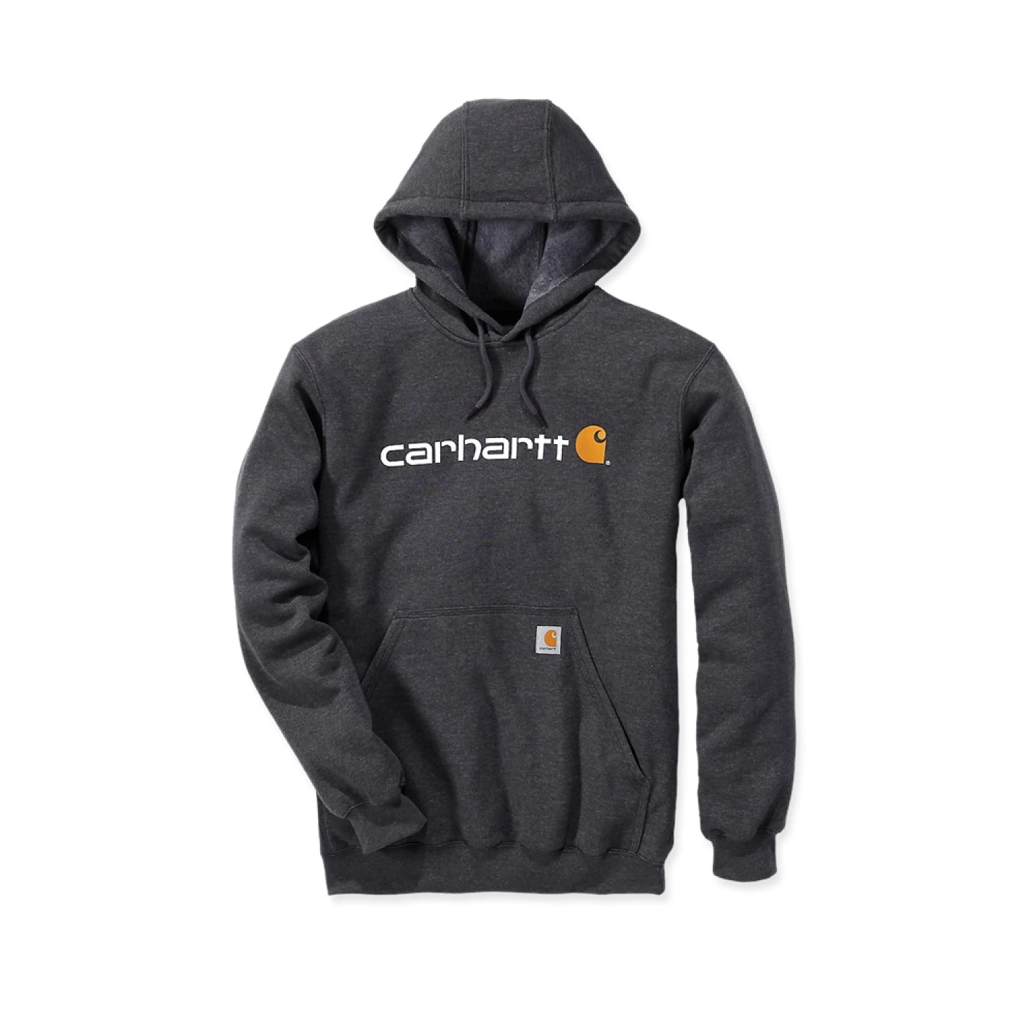 Carhartt 100074 Signature Logo Sweatshirt - Original Fit - Carbon Heather - M-image