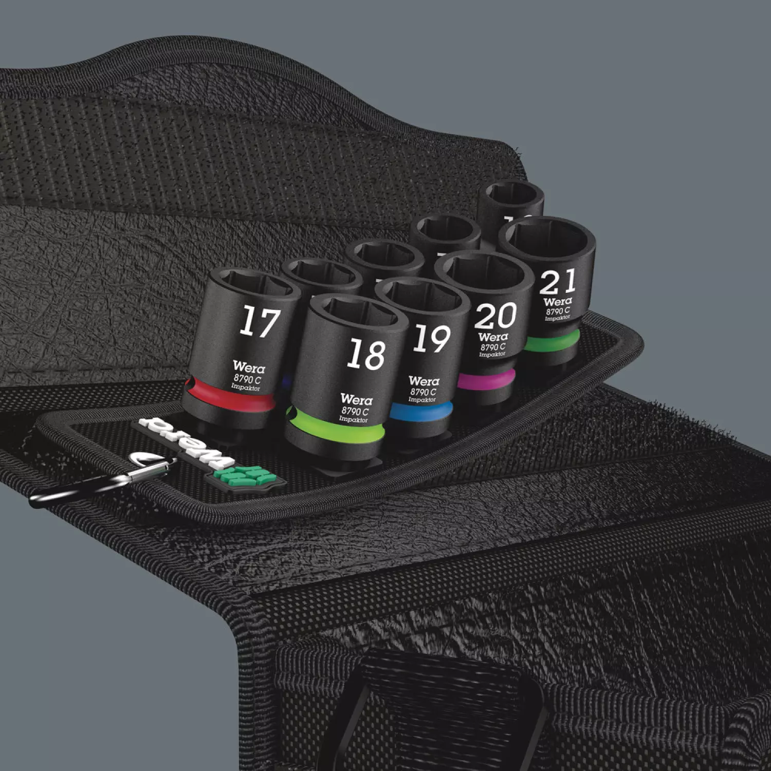 Wera 5004580001 Belt C Impaktor 1 9-delige Doppenset incl. houder - 1/2"-image