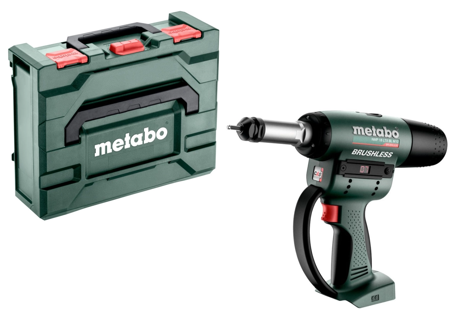 Metabo NMP 18 LTX BL M10 18V Li-ion Accu klinkmoerpistool body in Metabox-image