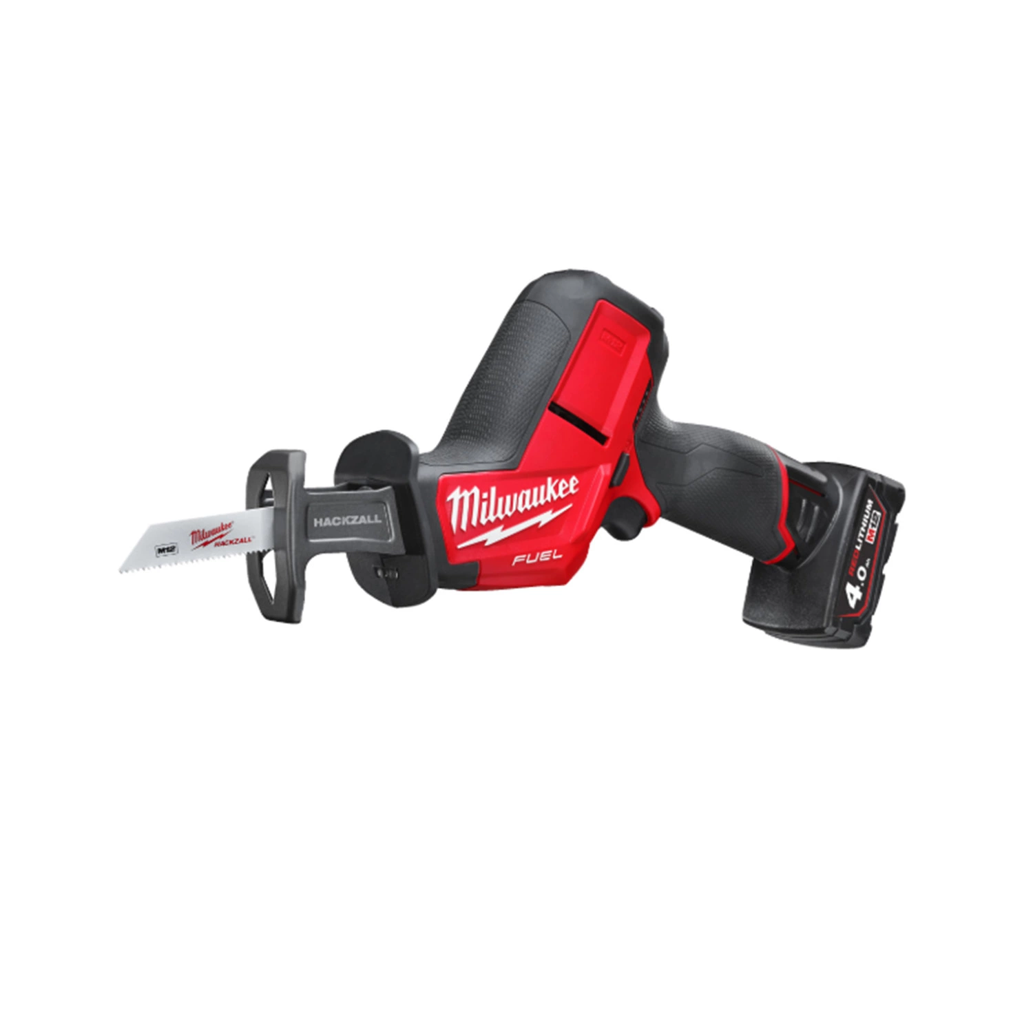 Milwaukee M12 CHZ-602X 12V Li-Ion accu reciprozaag set (2x 6.0Ah accu) in HD Box - snelwissel - koolborstelloos-image