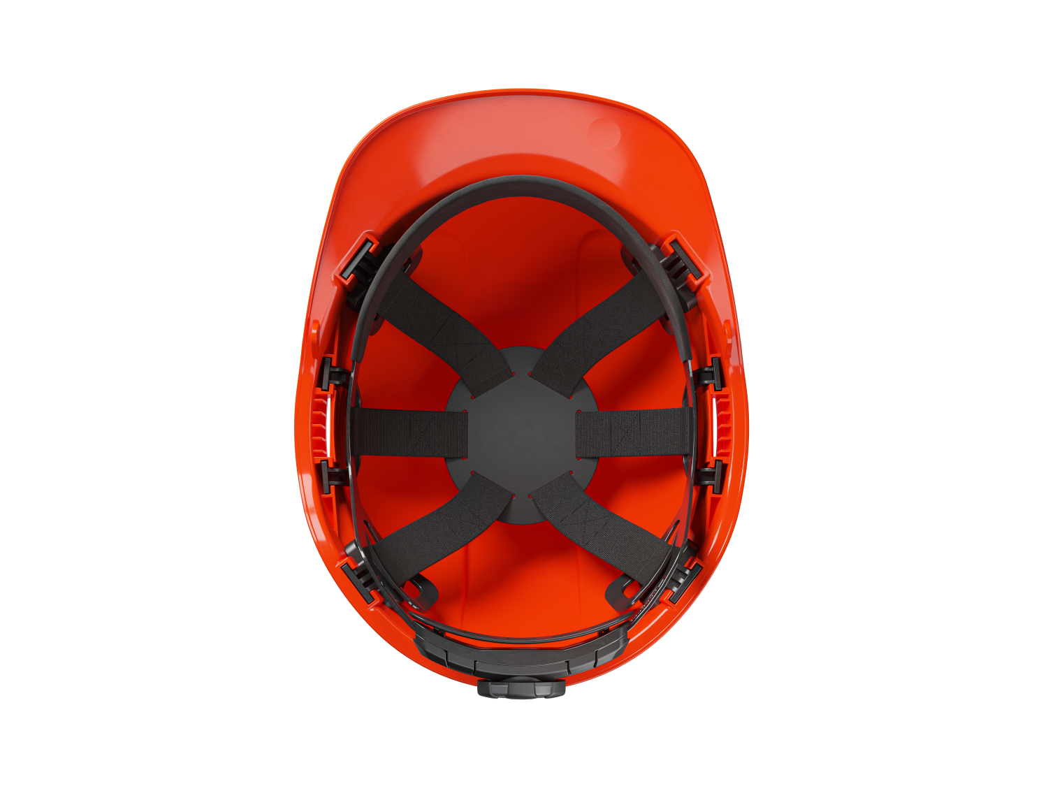 Hellberg Casque de sécurité à 6 points, modèle Factor ABS - Orange-image