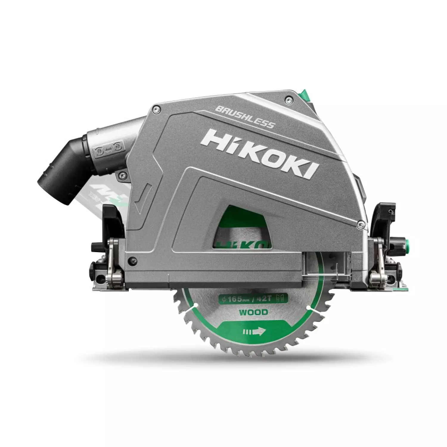 HiKOKI C3606DPAW2Z 36 V (18 V/36 V) batterie Li-ion Scie plongeante corps en HSC - 165 mm-image