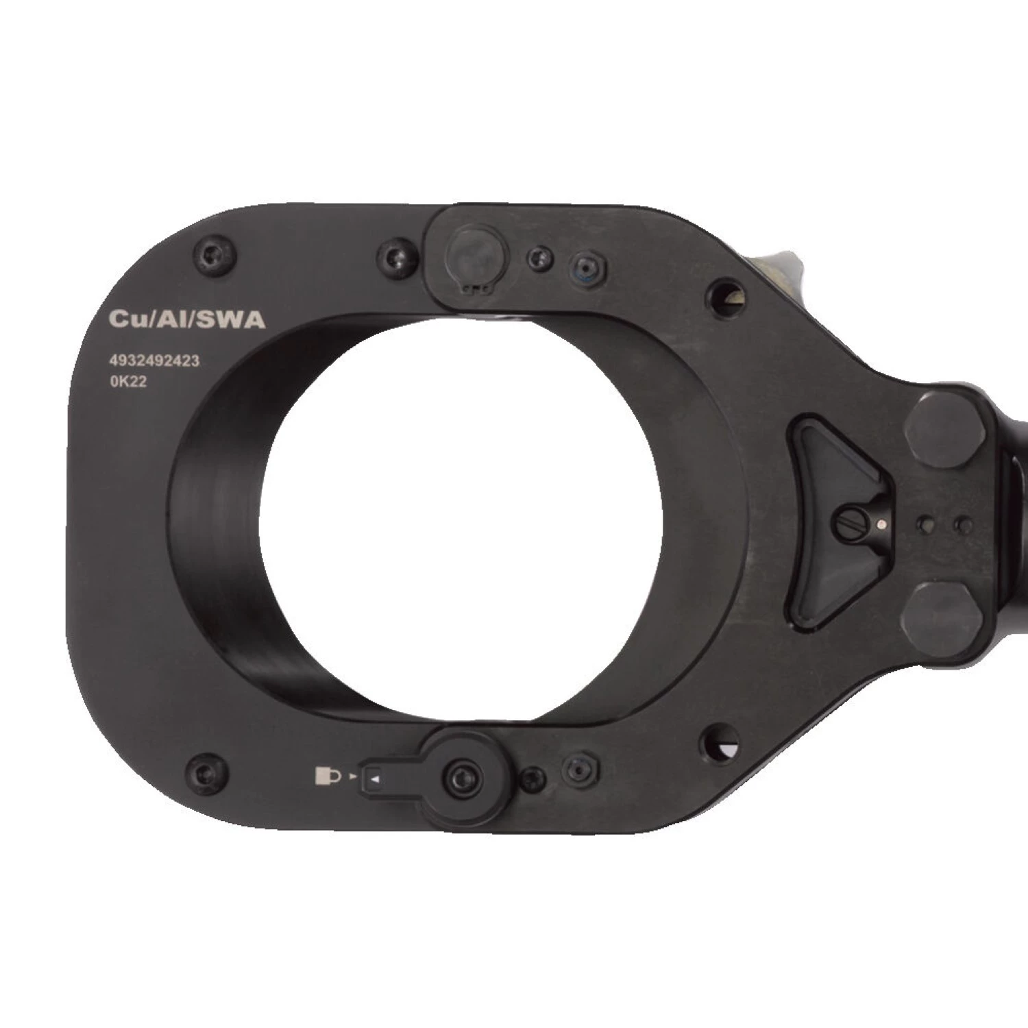 Milwaukee M18 HSFC125R-802R 18V Li-ion accu Hydraulische veiligheids kabelkniptang set (2x 8.0Ah accu) in koffer - 125mm-image