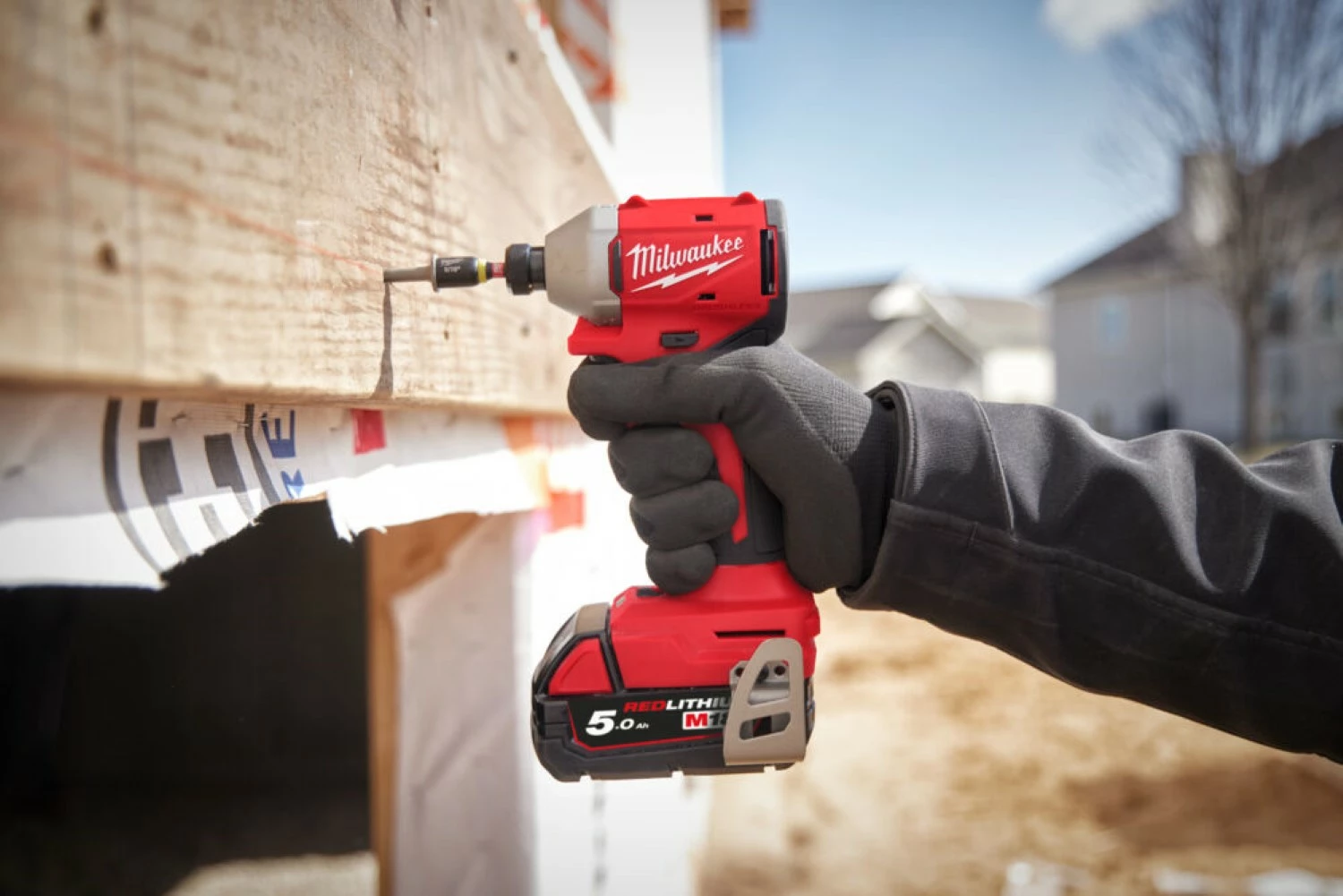 Milwaukee M18 BLIDR-502X Slagschroevendraaier (2x 5.0Ah accu) - koolborstelloos - in HDBox-image