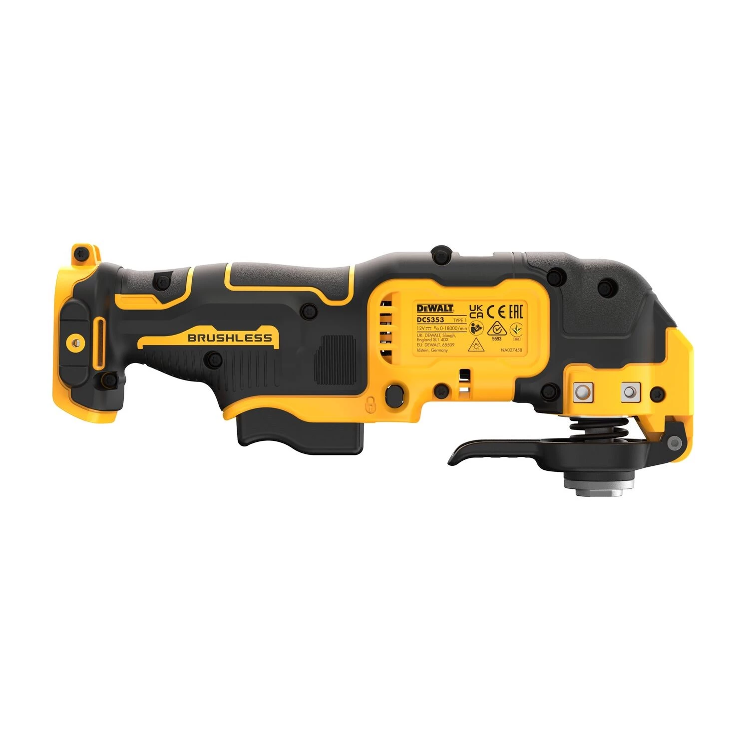 DeWALT DCS353N Multitool sans fil 12 V Li-ion - Oscillant-image