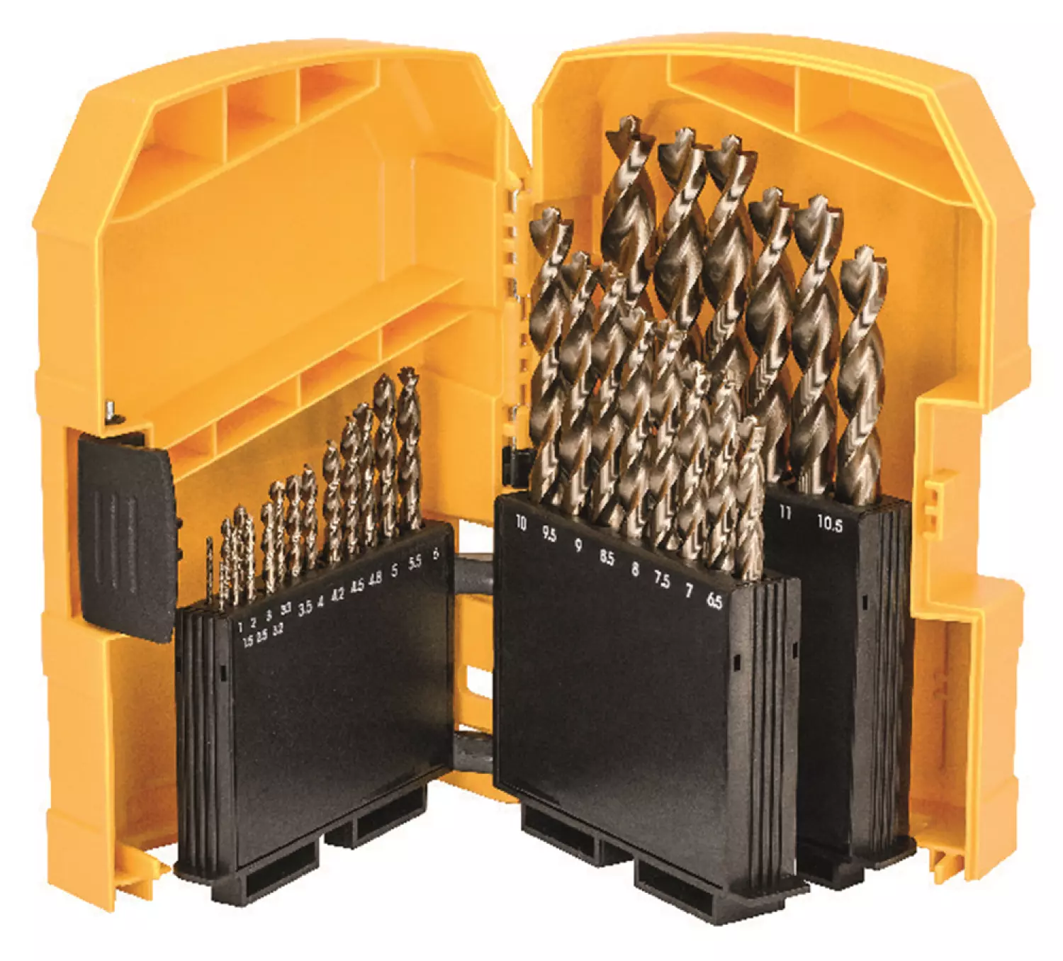 DeWALT DT4957 29 delige HSS-Co metaalboren set in cassette-image