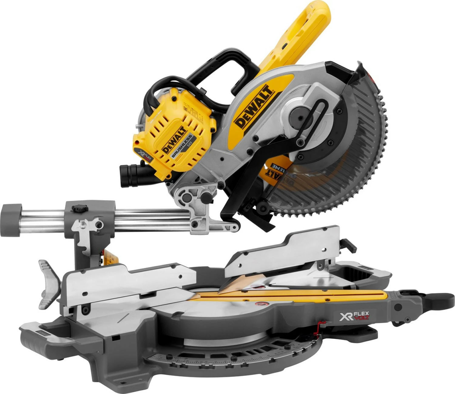 DeWALT DCS727N-XJ 54V Li-ion FlexVolt Accu afkort- en verstekzaagmachine body - 250 mm-image