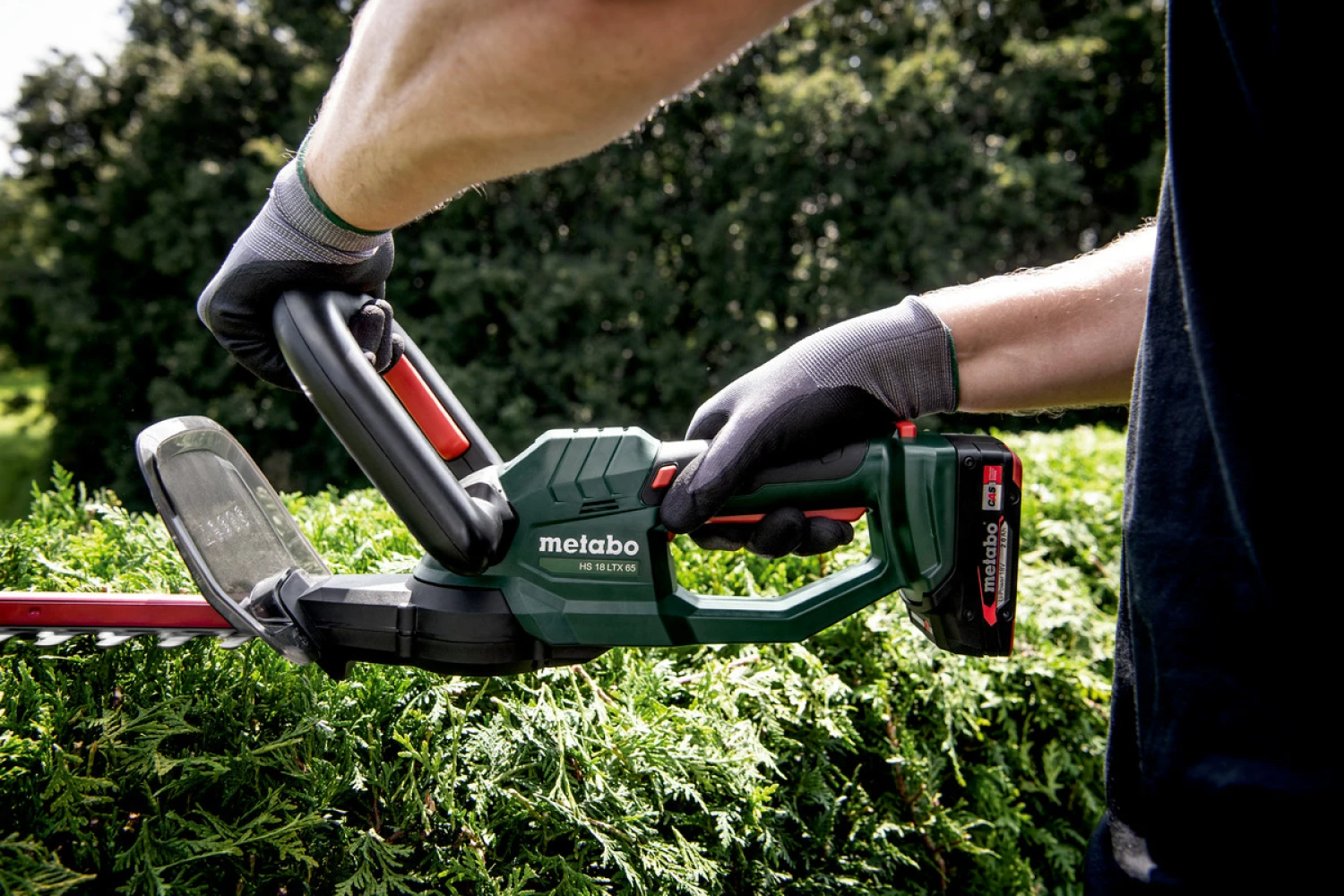 Metabo HS 18 LTX 45 18V Batterie - Corps de ciseaux de hedge - 450 mm-image