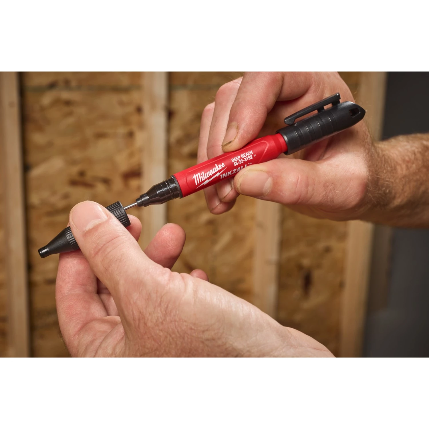 Milwaukee 4932501147 Marqueur INKZALL™ pour portée profonde - Ultrafin-image
